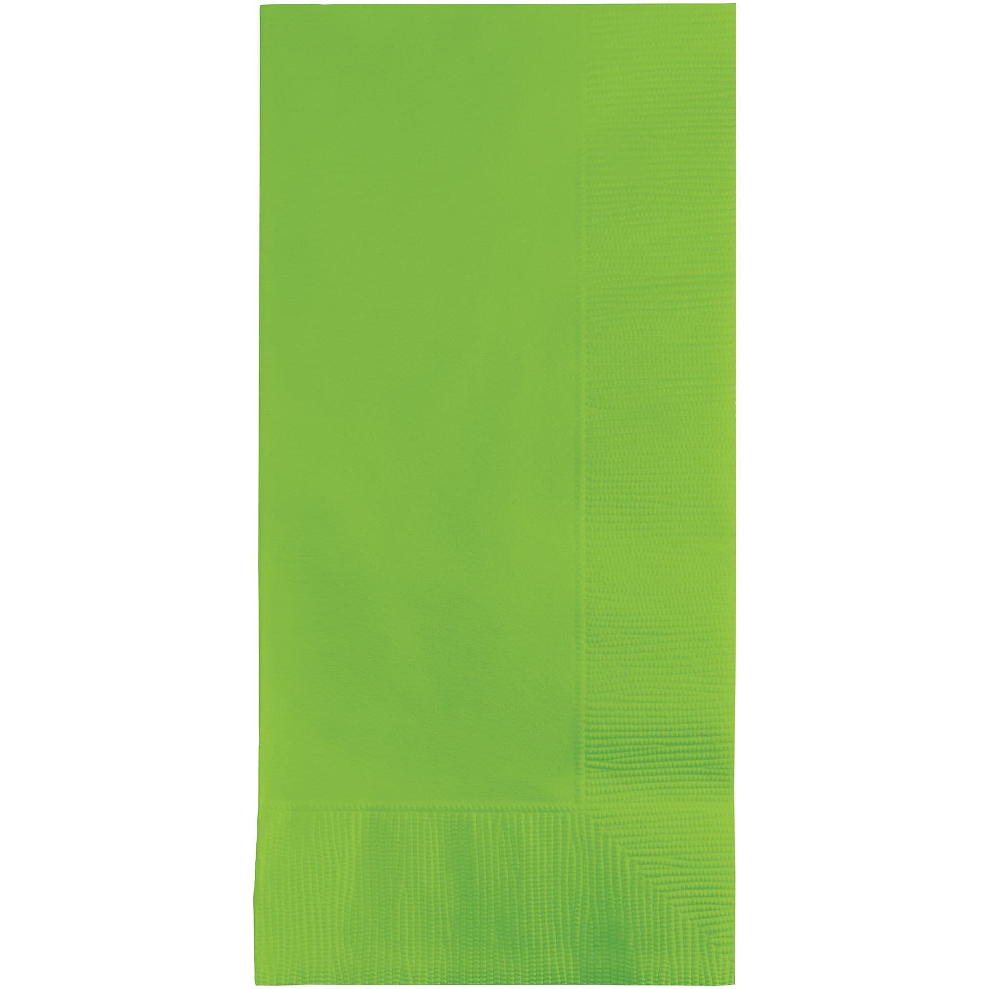 Creative Converting Touch of Color 2-Ply 50 Count Paper Dinner Napkins, Fresh Lime