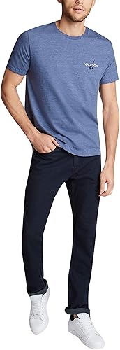 Nautica Camiseta estampada de manga corta para hombre