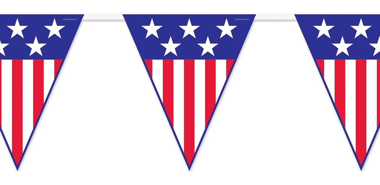 Beistle Spirit of America Pennant Banner