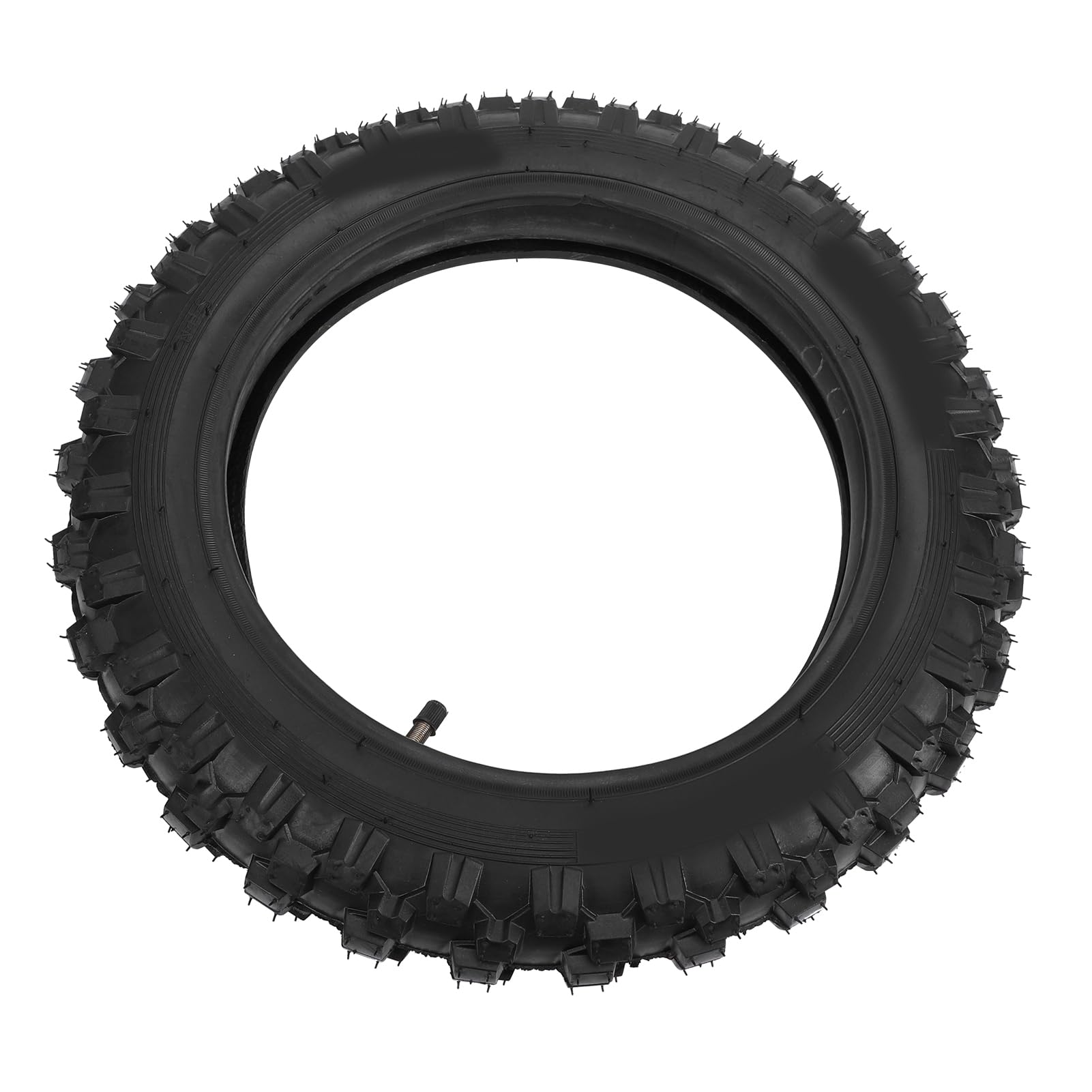 Pissente Ensemble Pneu et Chambre à Air 2.5-10 Pouces pour Moto Tout-terrain, Remplacement Tout-terrain en Caoutchouc de Haute qualité pour Jante de 10 Pouces, Compatible avec CRF50 XR50