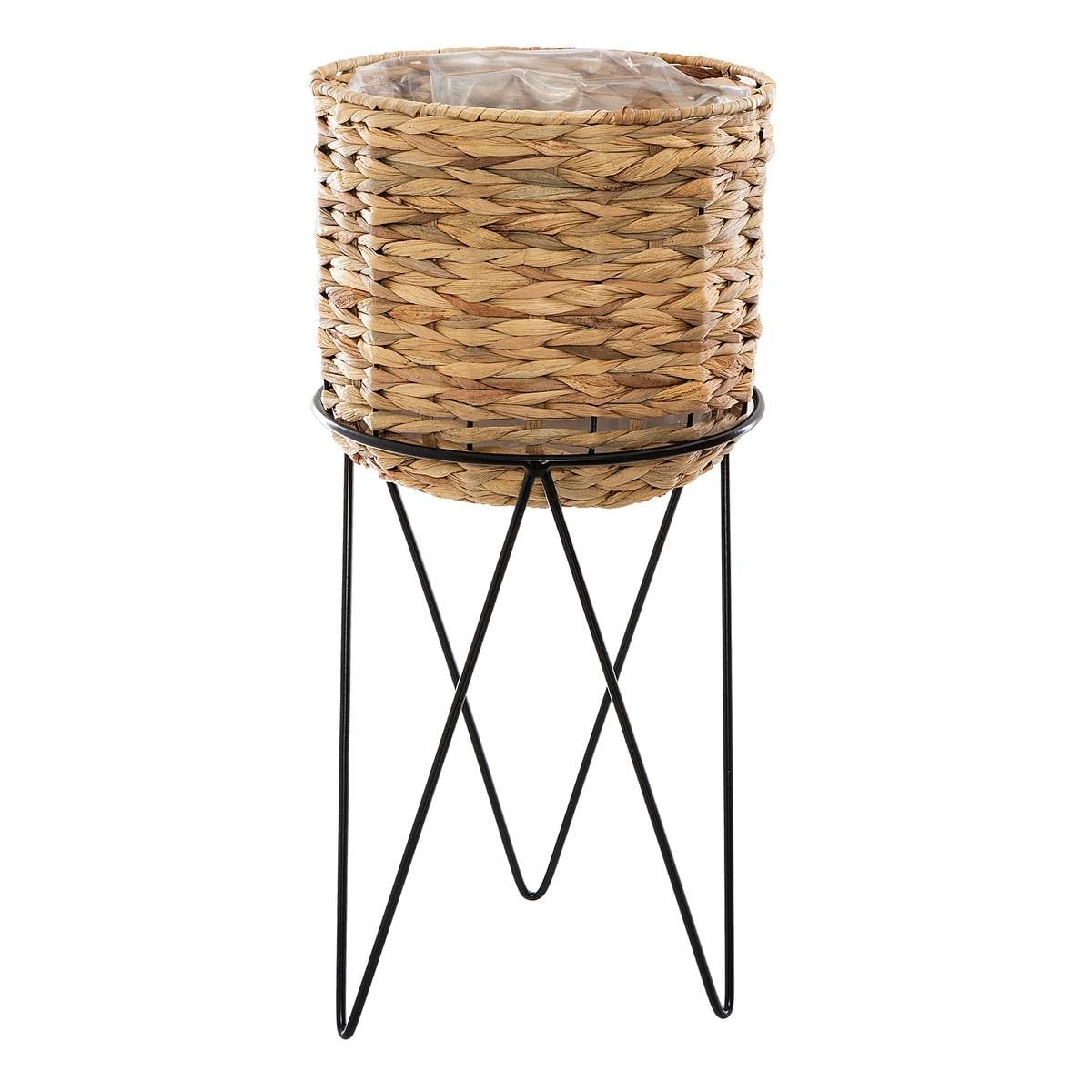 Atmosphera Hya Blumentopf, Metall, 2 Stück