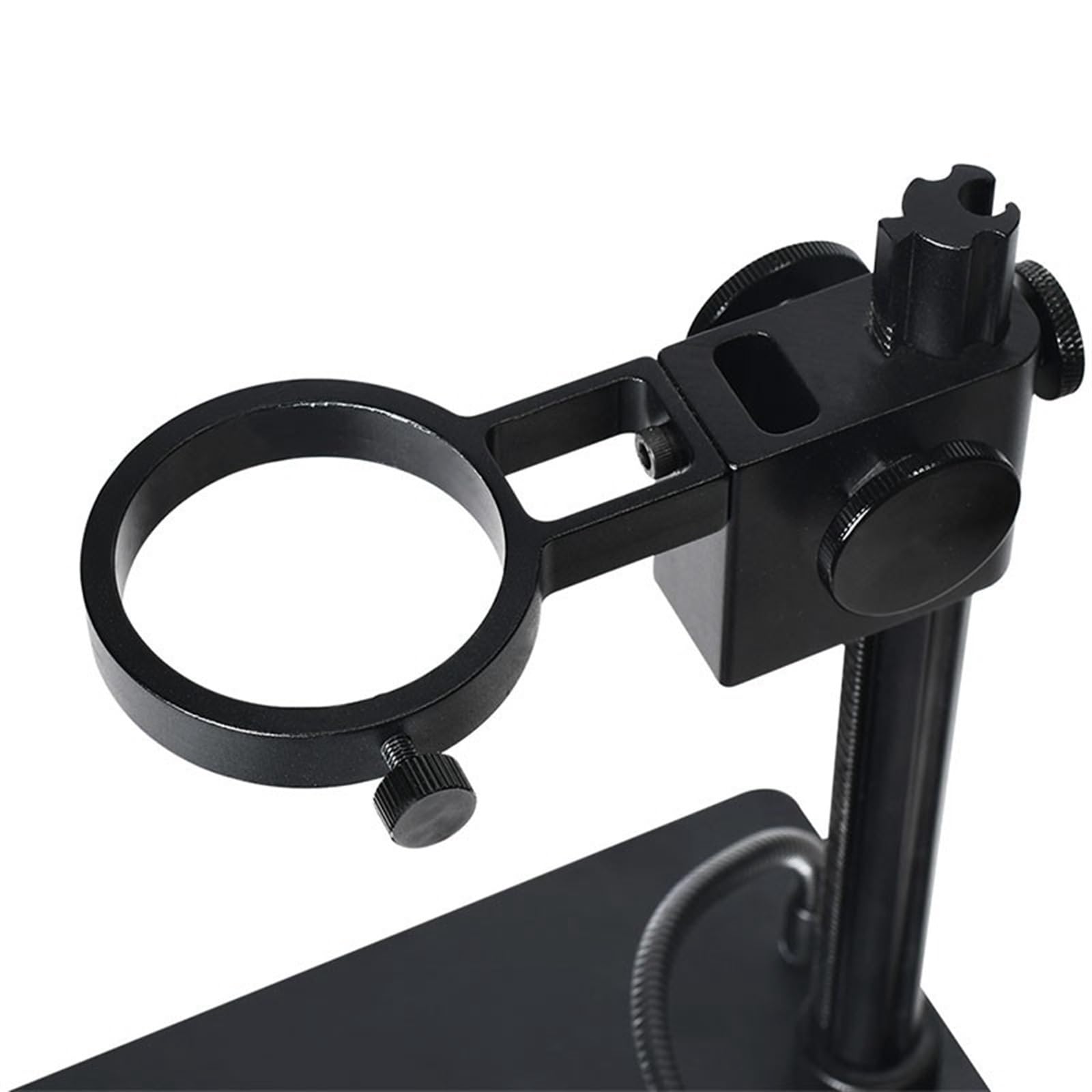 Soporte De Microscopio Aleación Aluminio, Plataforma Trabajo Mantenimiento Elevación Cámara Industrial Digital NíTido Y Preciso