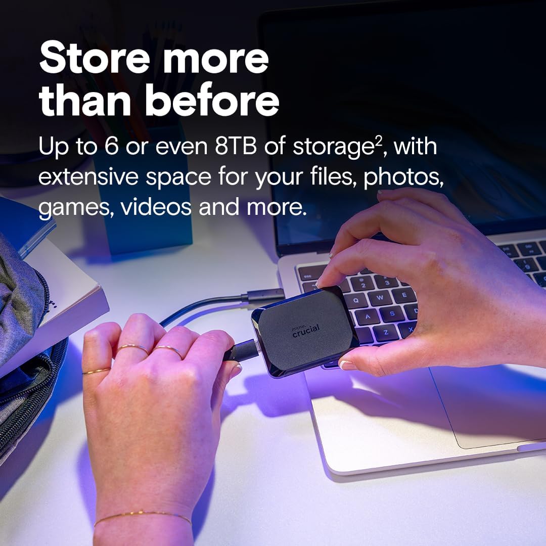 Crucial SSD portátil X10 de 2 TB: Review após 7 dias de uso