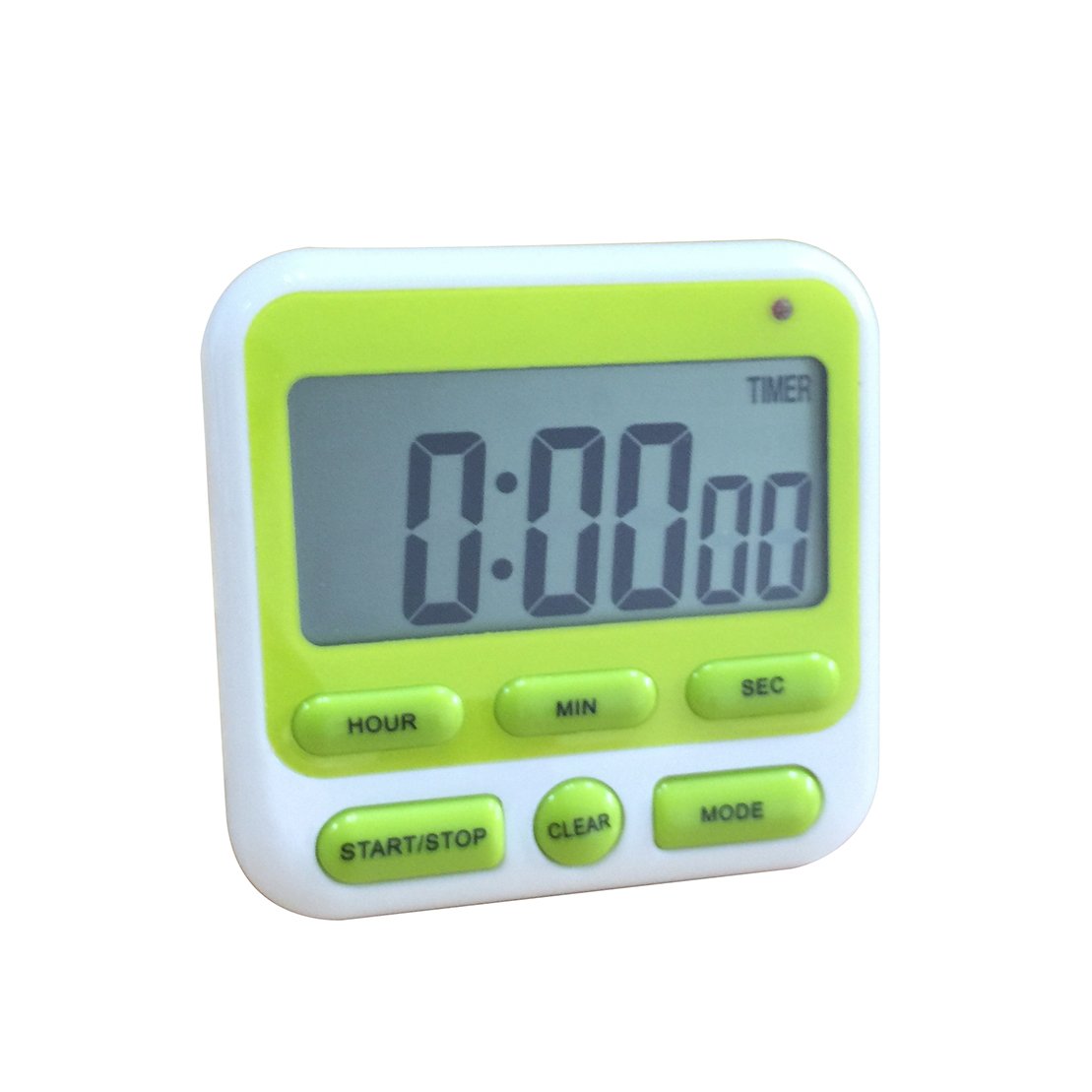 Luoke Digital Kitchen Timer, Cooking Timer Multifunction with Big Digits LCD Display Loud Alarm,Magnetic Backing Stand for Cooking Baking Sports Games Office (Color 2)