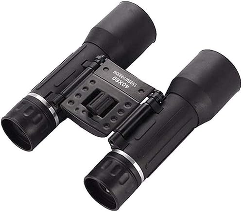 Telescopio 40X60 Zoom Mini Binocularstelescope de Bolsillo Plegable Binocular portátil Observación de Aves al Aire Libre Viajes Senderismo Deport