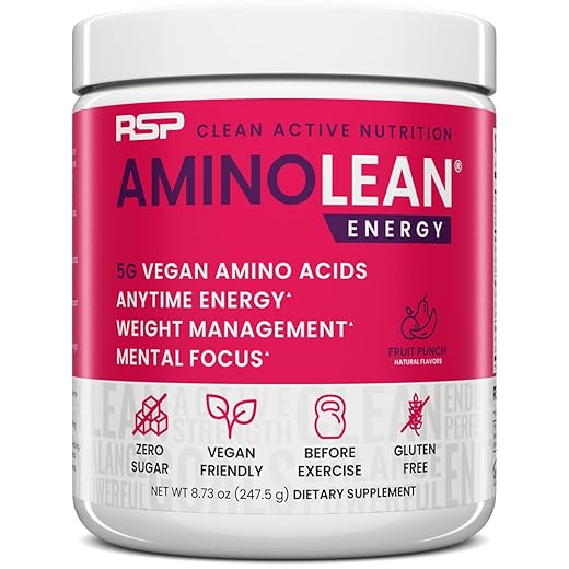 03. AminoLean Pre Workout Powder