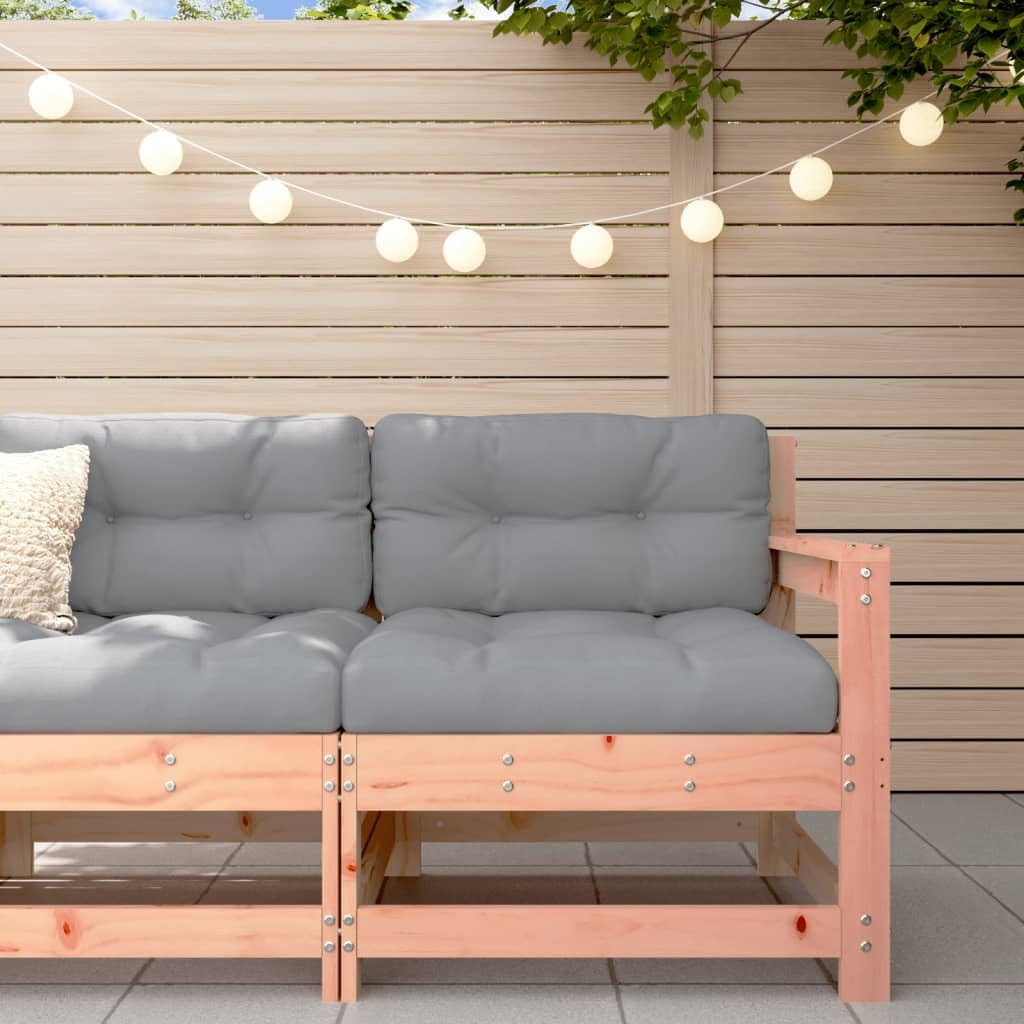 Homgoday Narożnik ogrodowy z litego drewna Douglas, zestaw mebli ogrodowych, patio na zewnątrz podwórko taras balkon sofa siedzisko siedzisko meble do siedzenia meble oranżeria podwórko sofa zestaw
