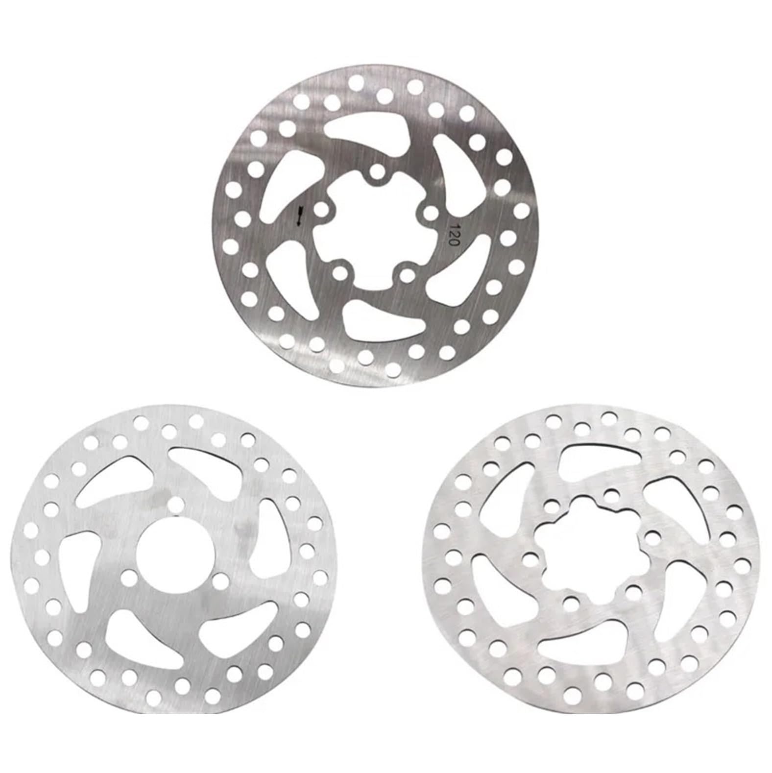 Roue Arrière À Disque De Frein 120mm Pour Mijia, Pour Scooter Électrique M365 Avec Trous, 3, 5, Pour Disque De Frein