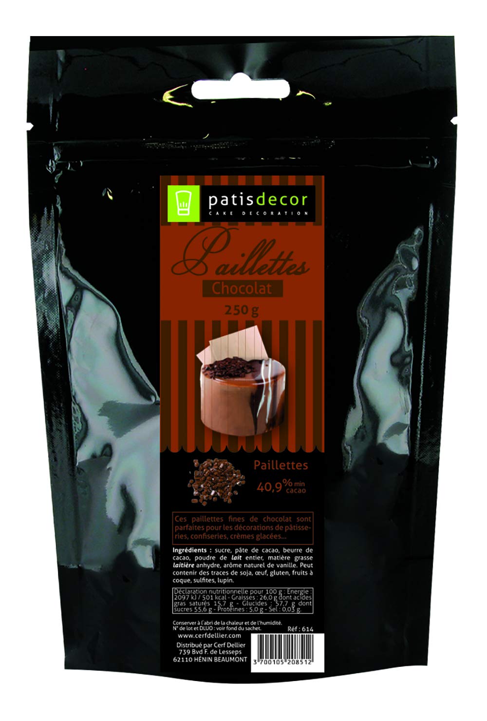 Paillettes Chocolat 250 g