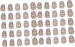 ERINGOGO 50 pcs Rubber finger protector guitar pick punch rubber finger tips for guitar fingertip protector ukulele picks thumb protector fingertip covers bass Silica gel protective clip