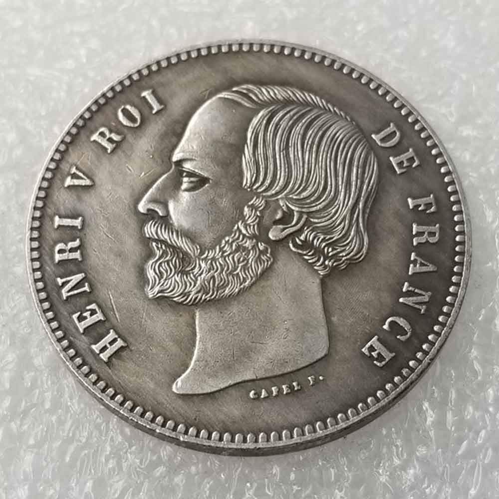 KaiKBax Pièces De Monnaie 1871 King Napoléon En Nickel Sculpté - Pièces