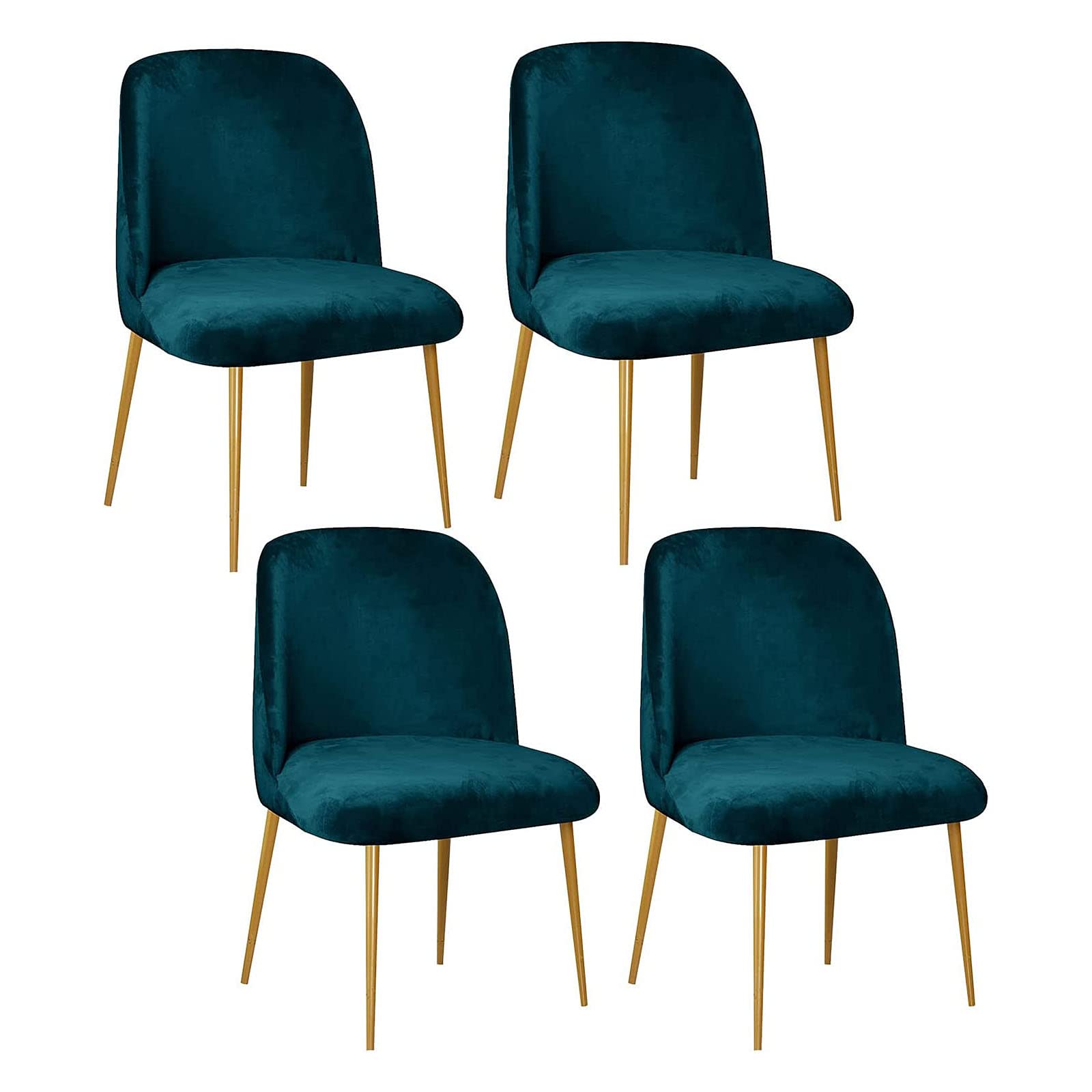 Housse de chaise velours pour rénover un dossier incurvé usé