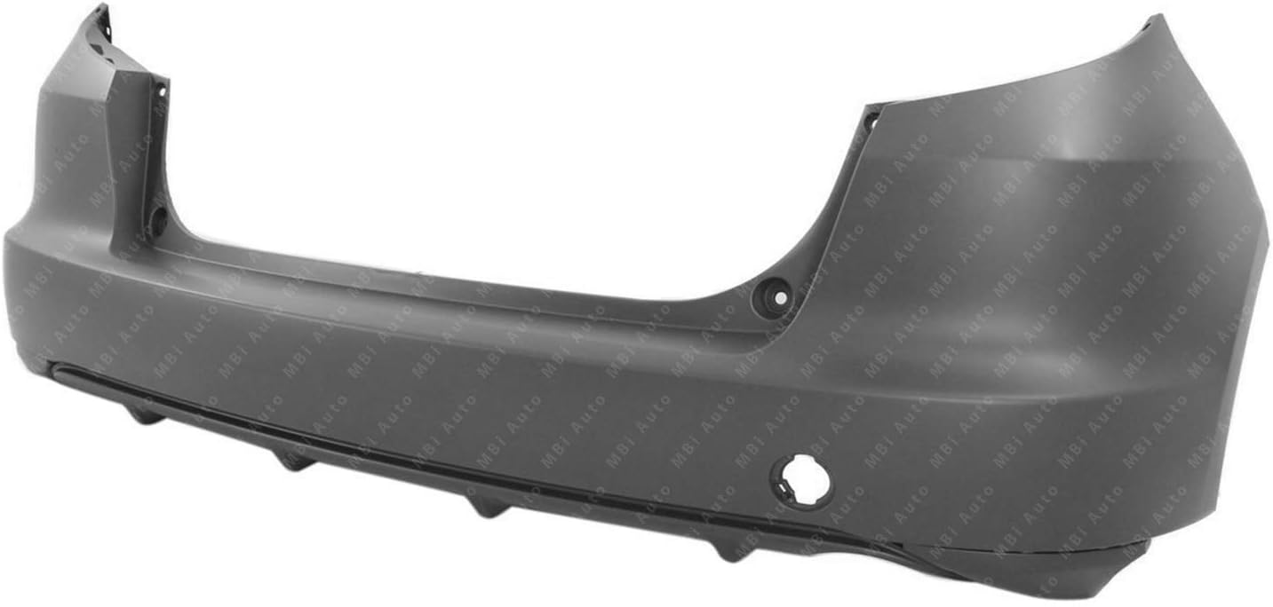 Painted To Match, Rear Bumper Cover Replacement for 2009-2014 Honda Fit Hatchback 09-14, HO1100255