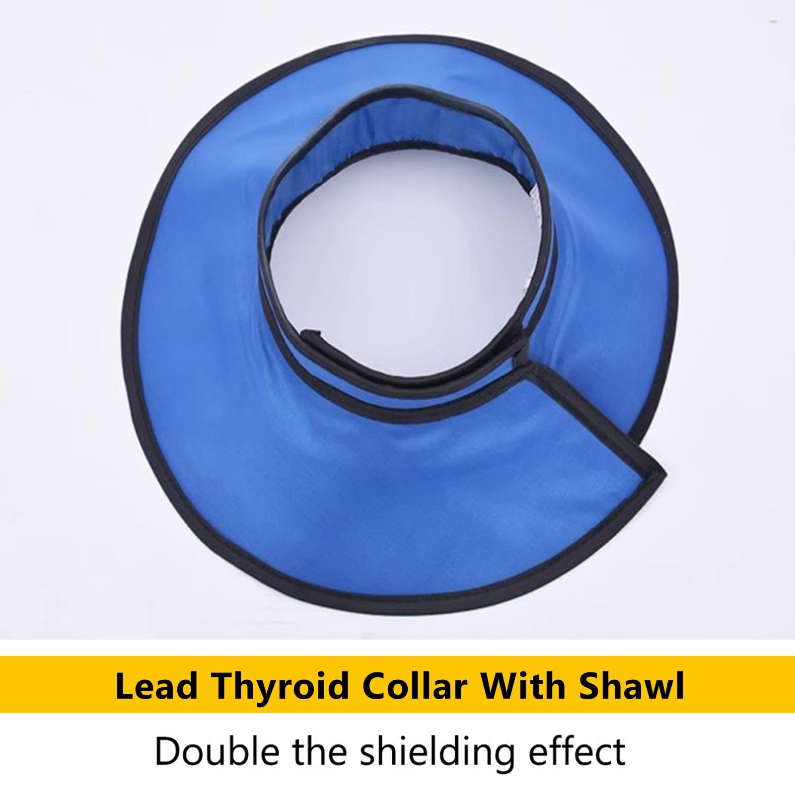 Delantal de Plomo Tapa De Plomo Ajustable Collar De Protección De Tiroides, Collar De Protección De Cuello De Rayos X De Tiroides, Protección De Cabeza De Protección De Cabeza De Protección De Rayos X