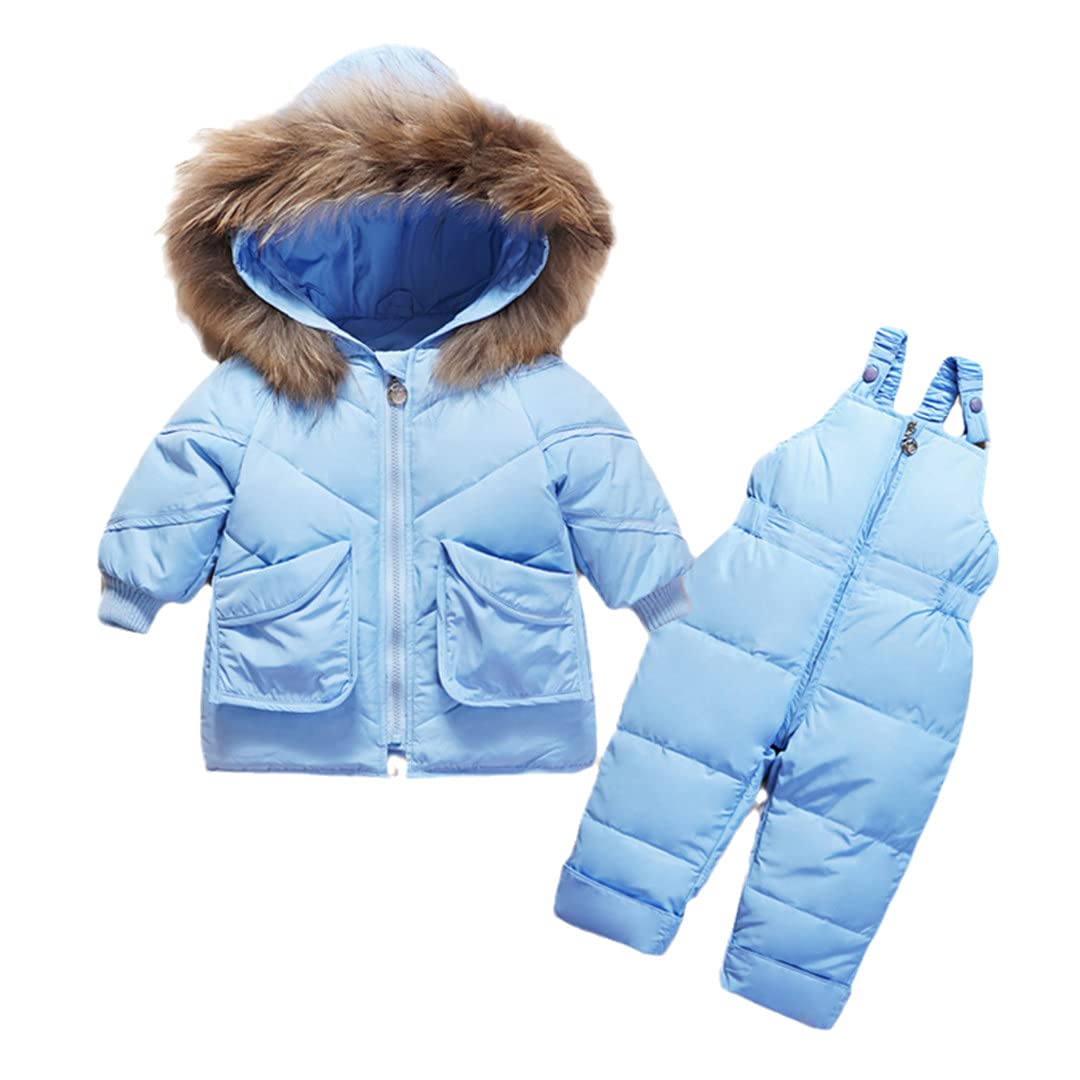 Winter Children Clothing Set Baby Boy Girl Clothes Warm Down Jacket Coat Jumpsuit Snowsuit Kids Parka Overalls Light