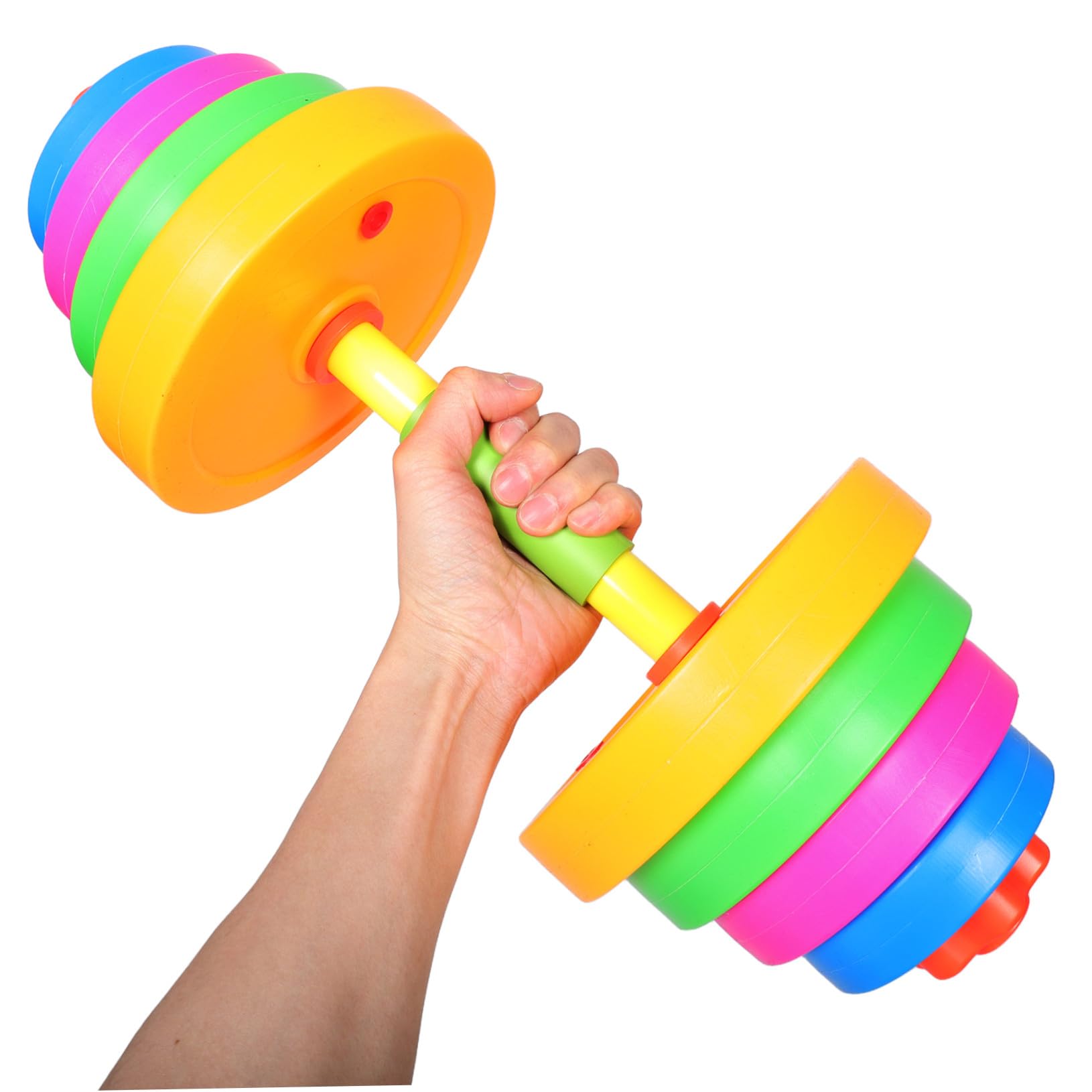 Bilanciere Pesi Giocattolo per Bambini, Set 2 Pezzi Plastico