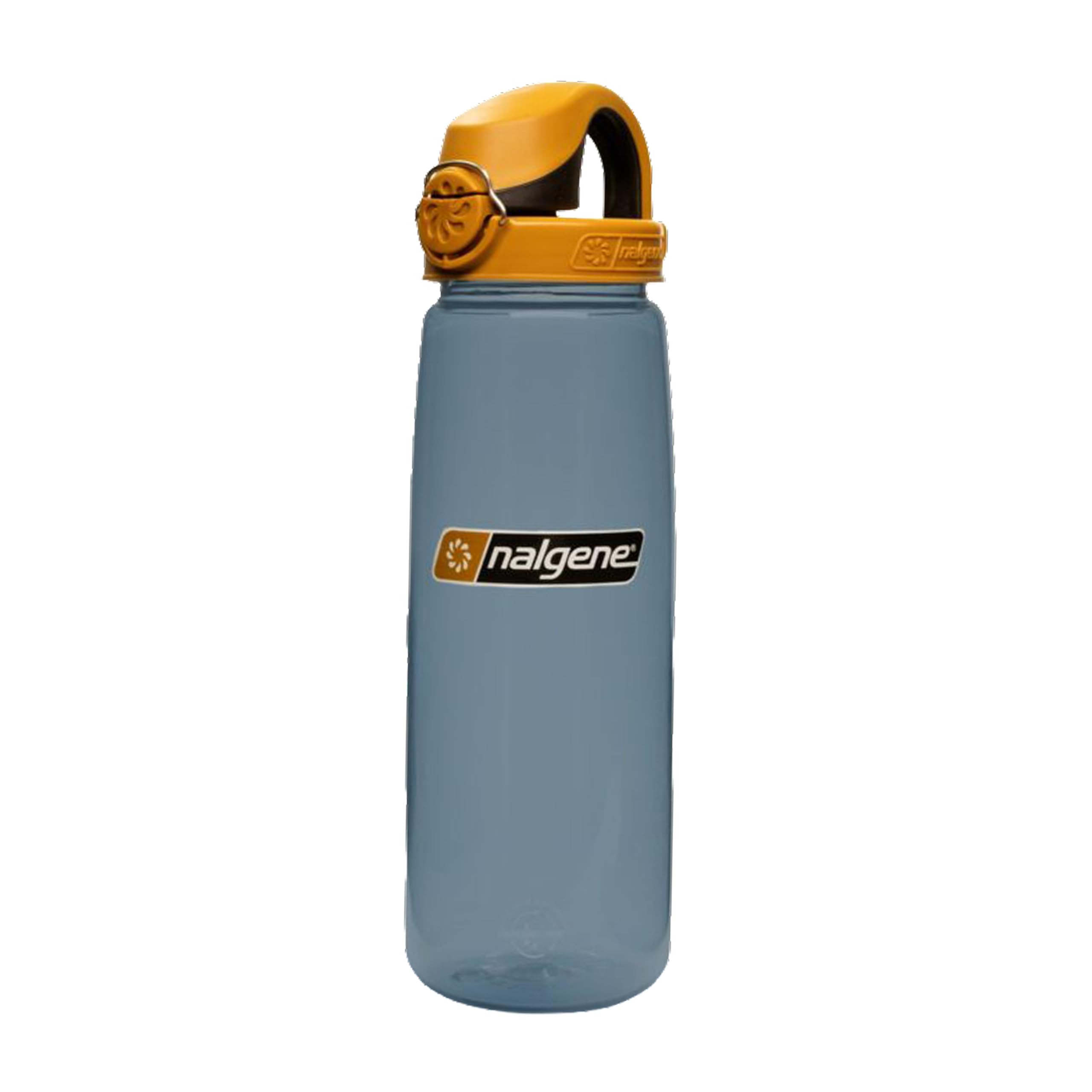 24 oz On The Fly Lock-Top Water Bottle, Rhino w/Brown and Black