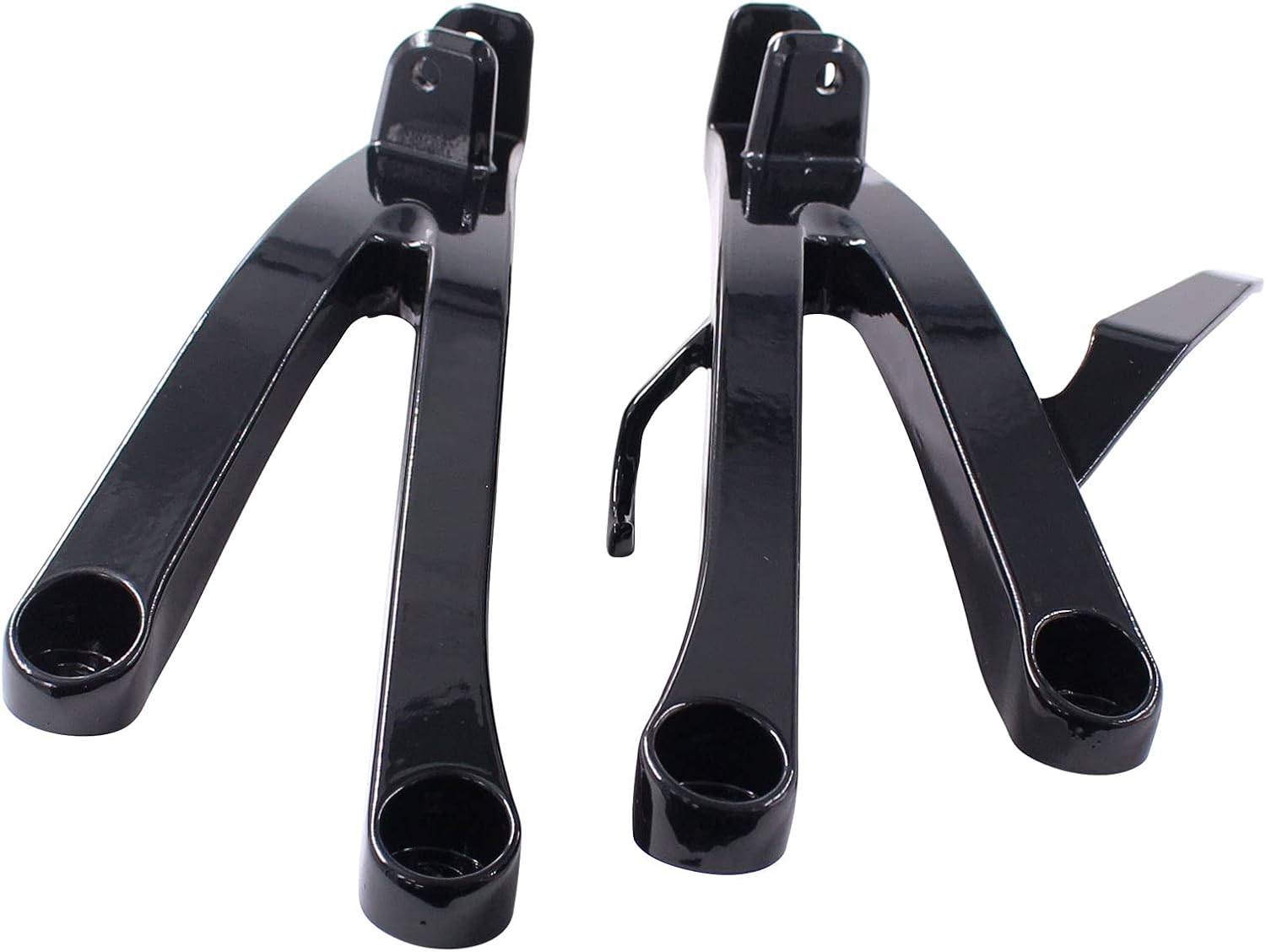 NewYall Black Rear Passenger Foot Peg Rest Bracket Kit for Honda CBR600RR 2007-2016