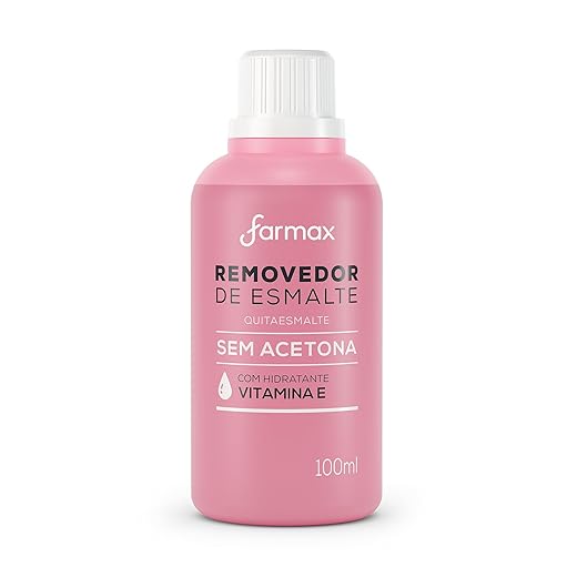 Farmax - Removedor De Esmalte Farmax 100Ml Sem Acetona