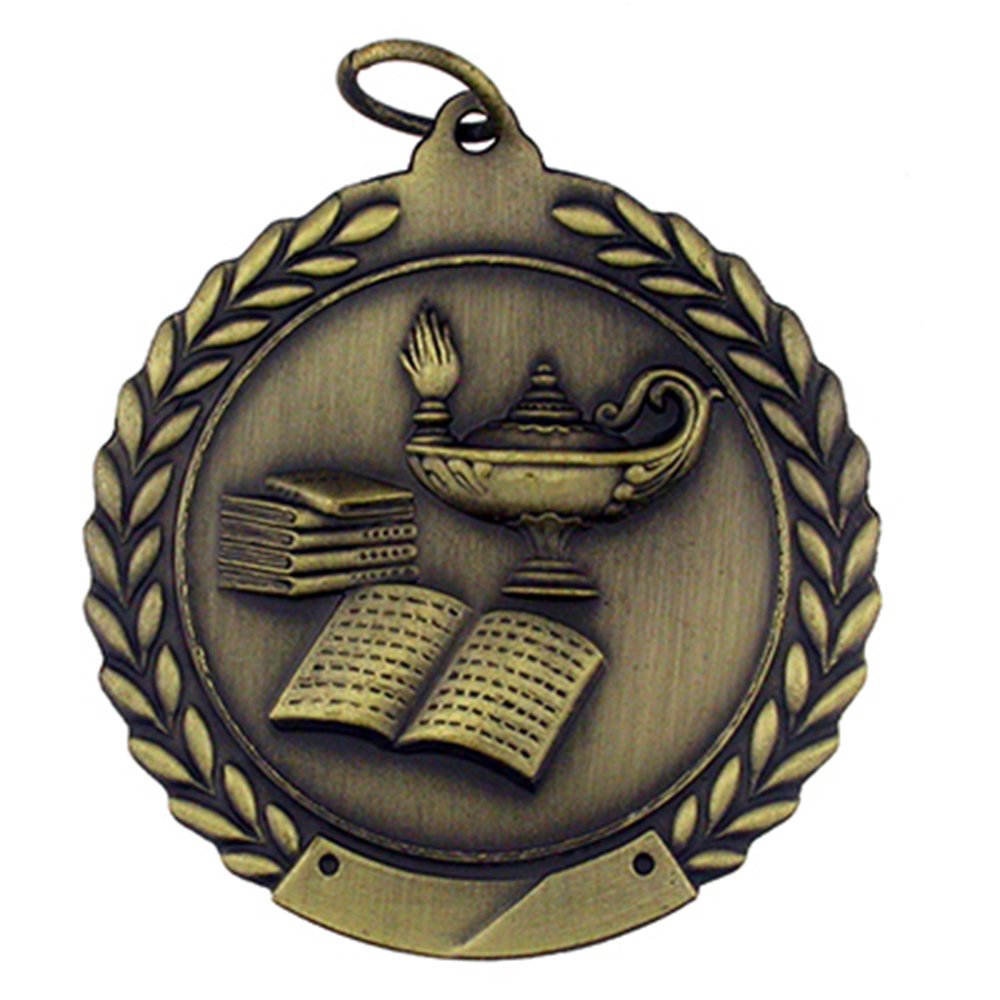 Lamp of Knowledge Award Single and Bulk Medals