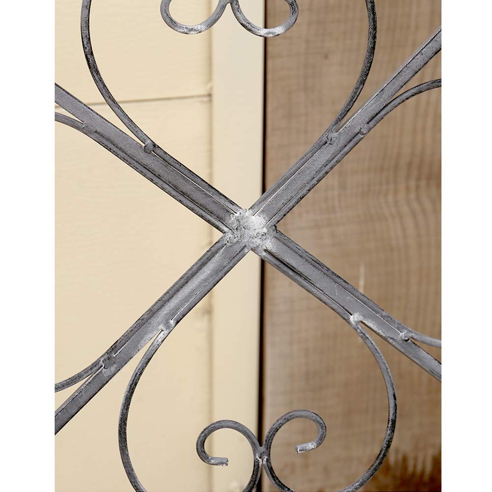 Ge, panca a dondolo da giardino in metallo, design a doppia cavità, elegante altalena da balcone per cortile e patio, mobili da esterno durevoli per il relax