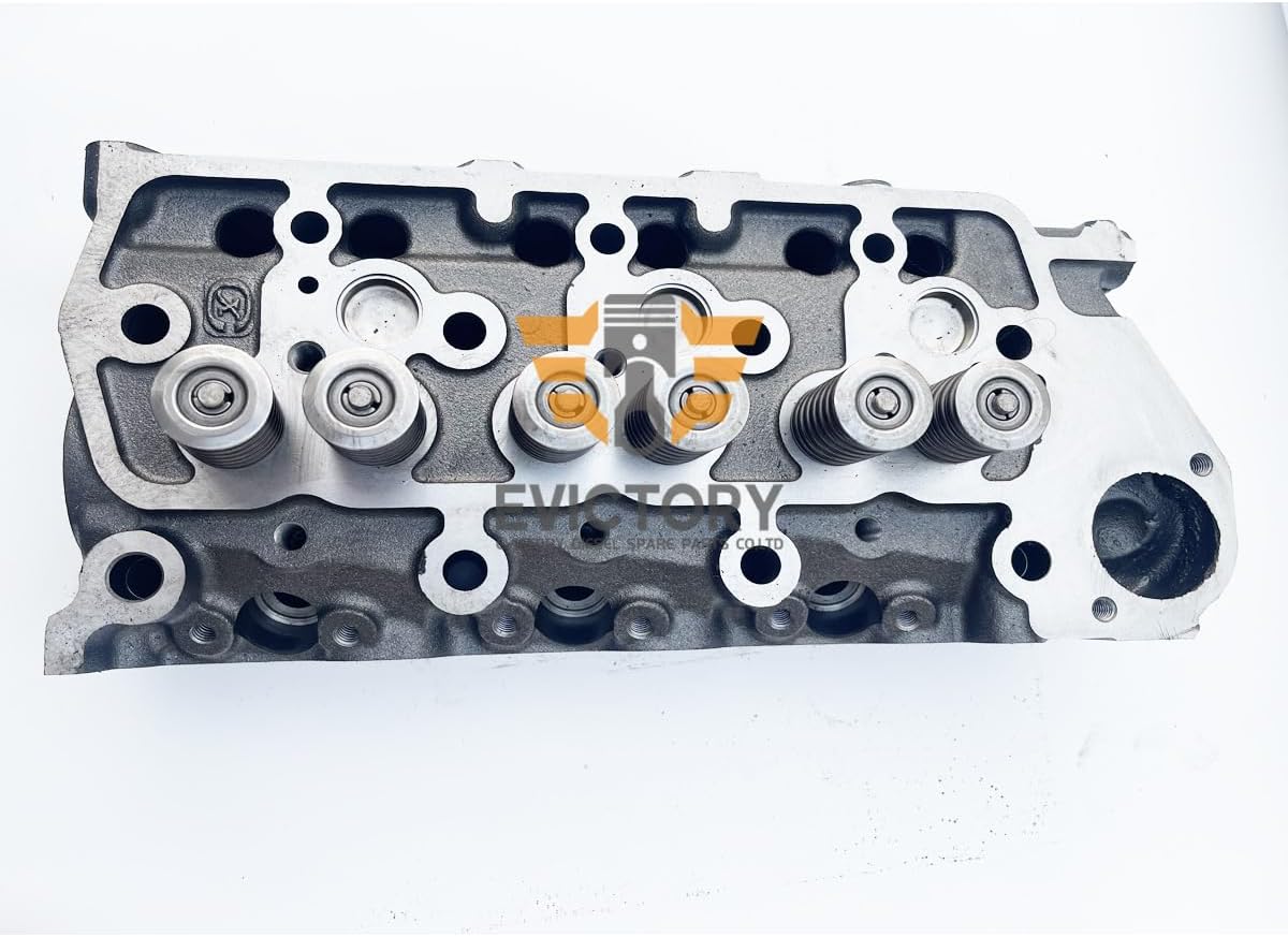 for Mitsubishi Engine kit K3F K3E K3D Cylinder Head Assy Complete Valve Spring Guide seat