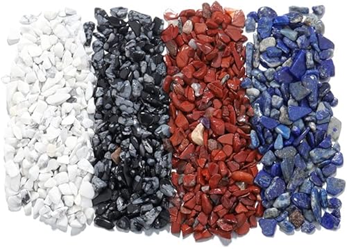 Miniatura 6 de AGCFABS Rellenos de resina de piedra triturada natural de 0.71 oz, relleno de epoxi UV de cristal, manualidades, decoración de uñas, rellenos de