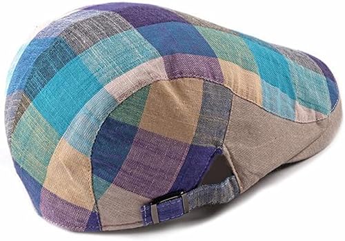 Miniatura 9 de Qianuer Newsboy Sombreros ajustables Ivy Flat Cap Gatsby Cabbie Driving Hat para hombres y mujeres