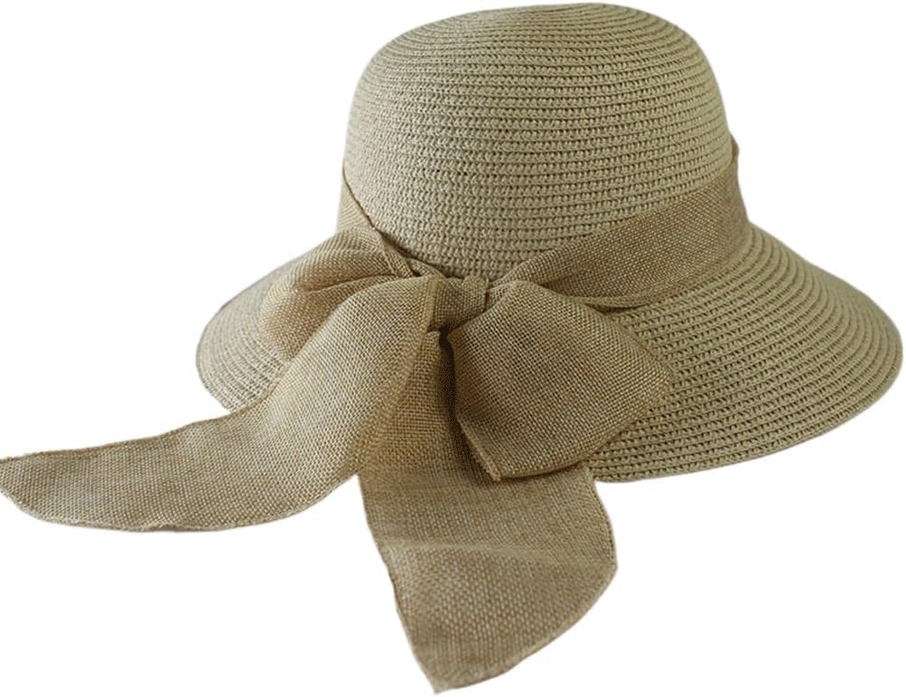 Spring and Streamer Hat Ladies Travel Shopping Wide Eaves Sunshade Sun Beach