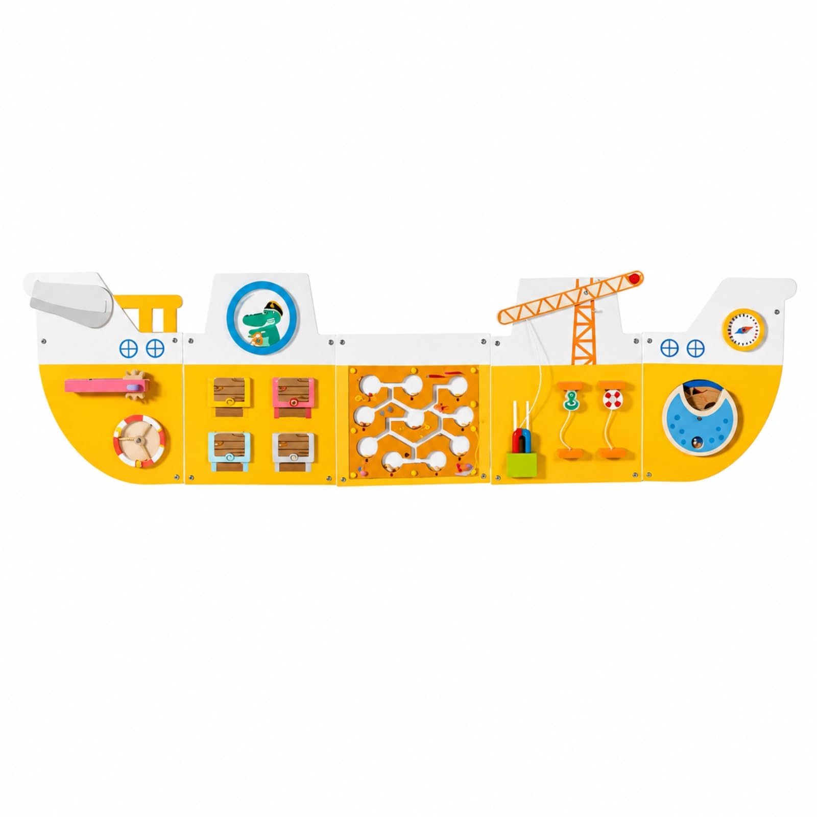 Busy Board Educativo Polisensoriale | Centro Attività Educativo, Interattivo, Gioco Sensoriale, per Asilo, giochi, Neonati, Stile A