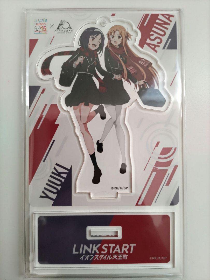 ソードアートオンライン　SAO ユウキ&アスナ　アクリルスタンド　イオン天王町 Amazon.co.jp: ソードアートオンライン ユウキ&アスナ アクリル