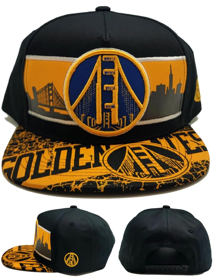 Gorra Snapback Golden State Black Gold Era miniatura 1