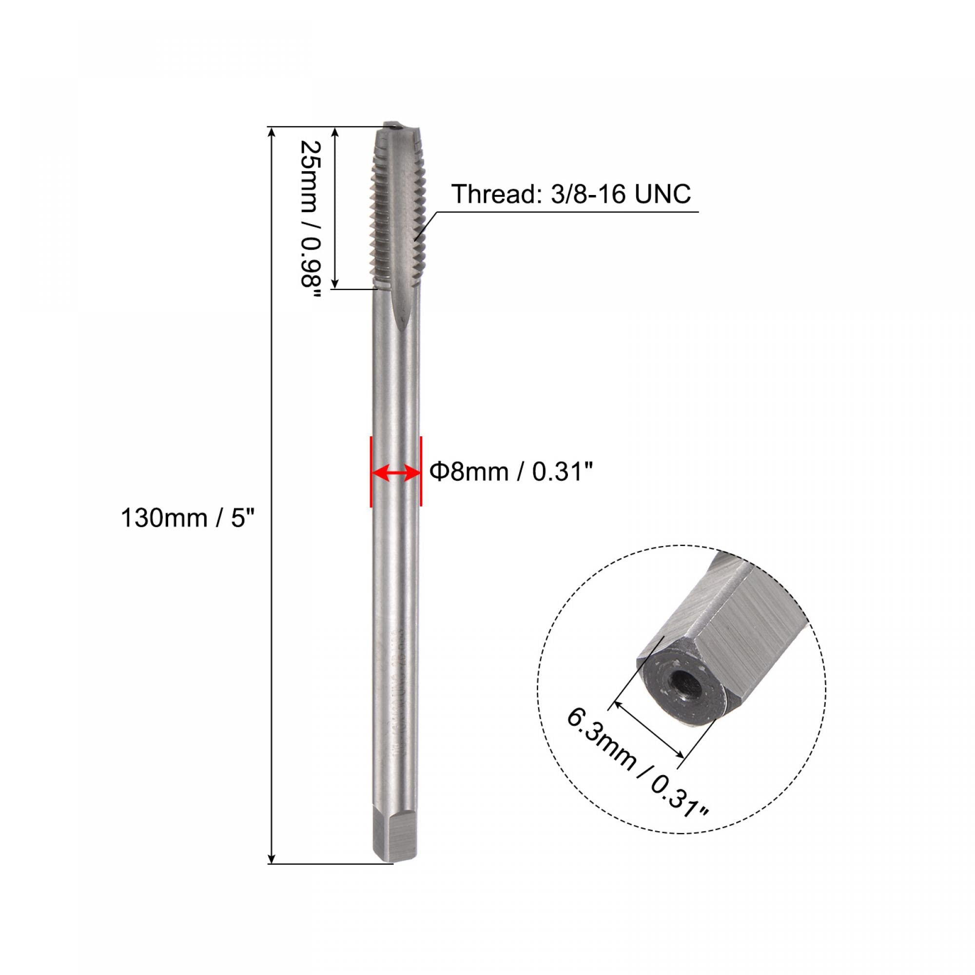 High Speed Thread Milling Taps - 3/8-16 UNC -2 High Speed Thread Milling Taps - 3/8-16 UNC -2