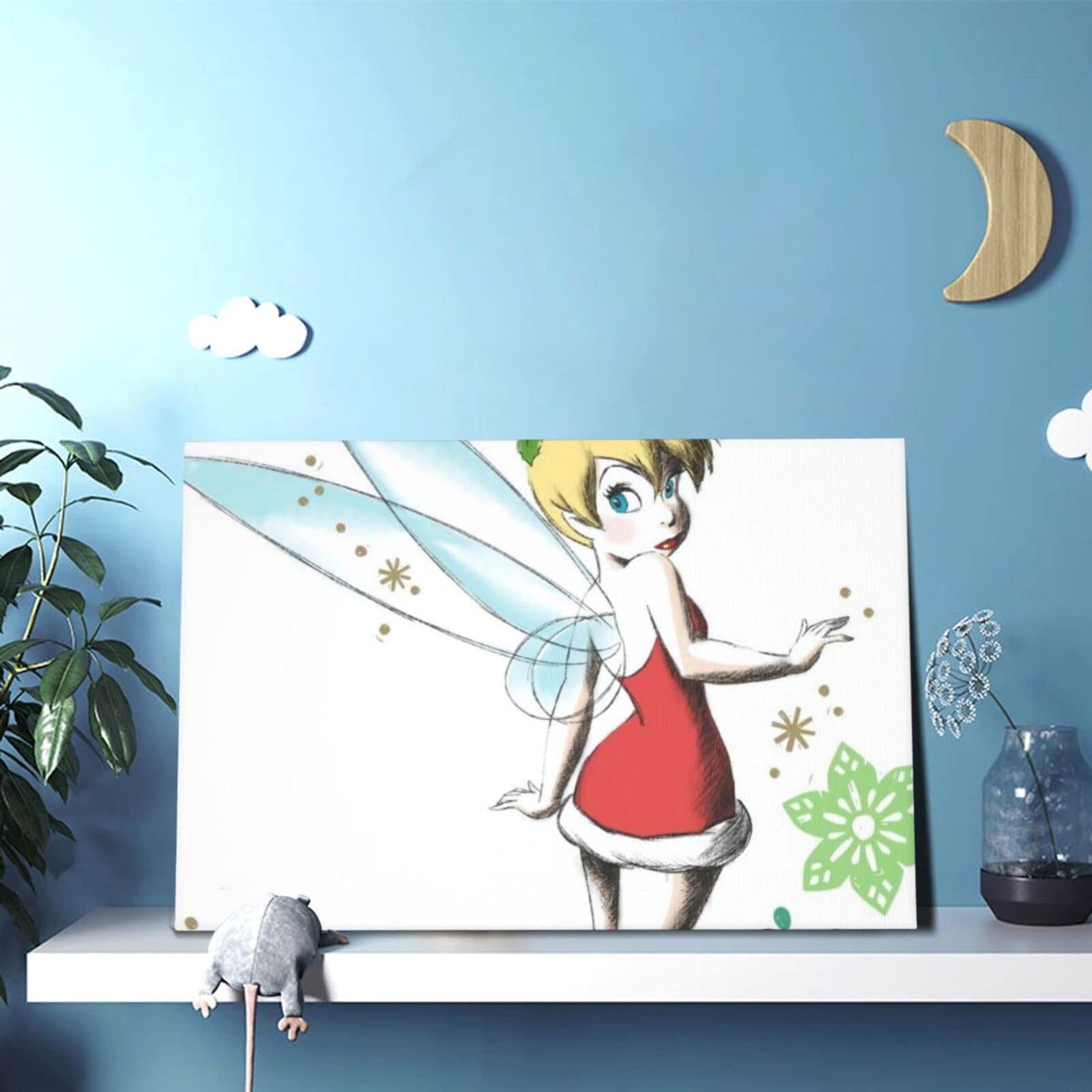 Amazon.co.jp: ティンカーベル 絵画アートウォールポスター 飾り絵 