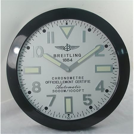 Breitling wall clock Clearance