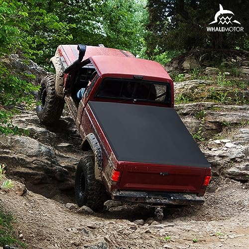 WHALEMOTOR Truck Bed Tonneau Cover Compatible with Ford Maverick(2022-2026) 4.6 ft Box, Soft Roll Up Style by WHALEMOTOR - Used condition - Image 7