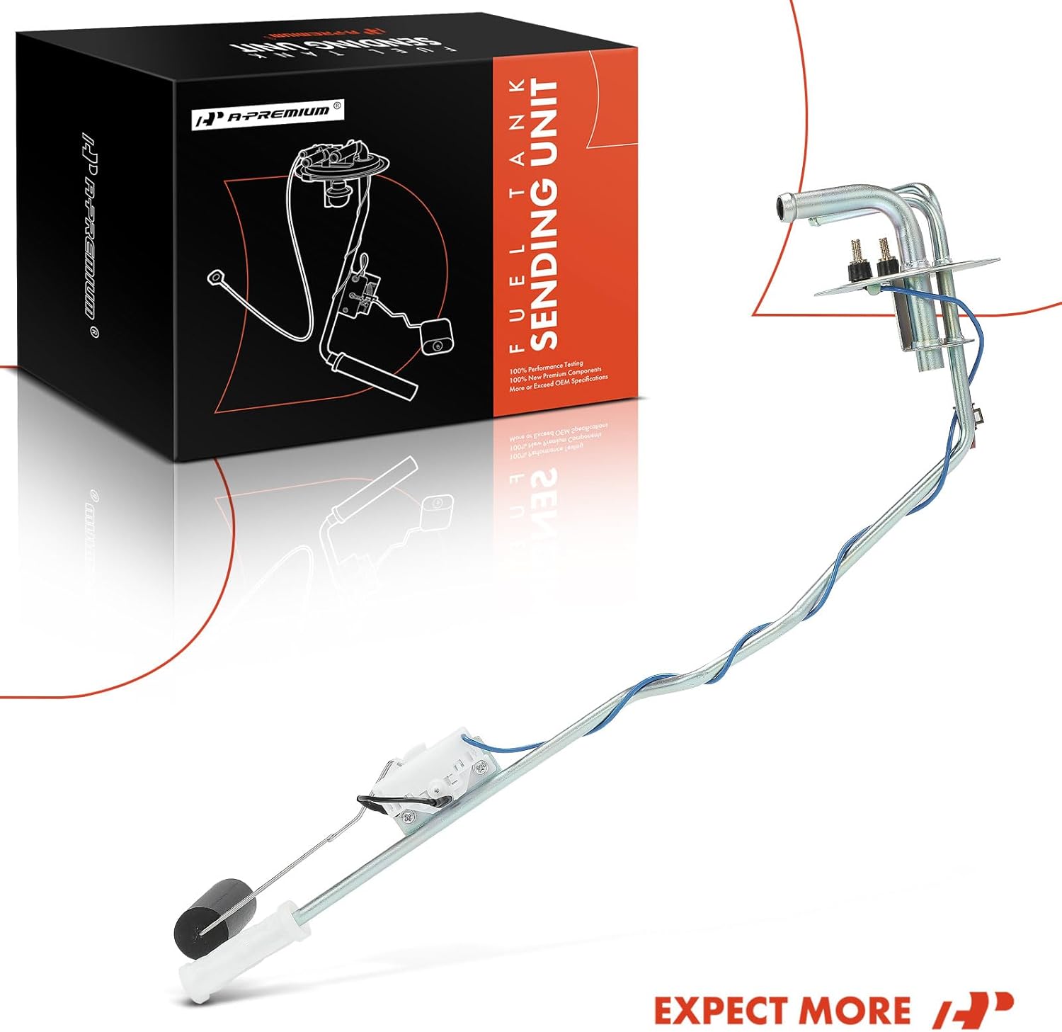 A-Premium Fuel Tank Sending Unit Compatible with Dodge D100 1980/1984-1987, D150 1981-1987, D250 1981-1987, D350 1981-1987, W100 1984-1987, W150 1981-1987, W250 1981-1987, W350 1981-1987