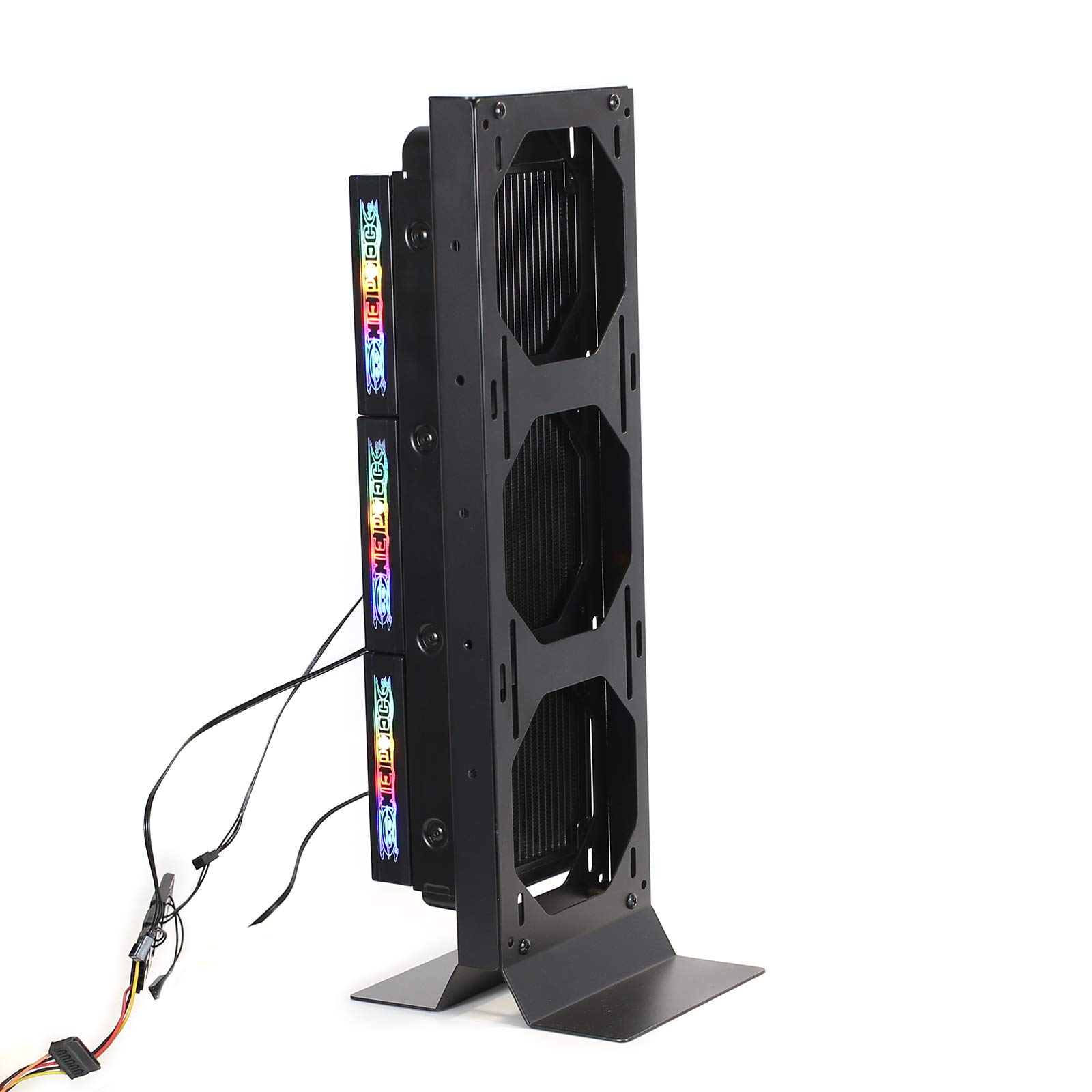 PLMN Soporte de muelle externo de refrigeración por agua para ITX computadora portátil 240 360mm radiador multifunción stent EXWCD-240/360