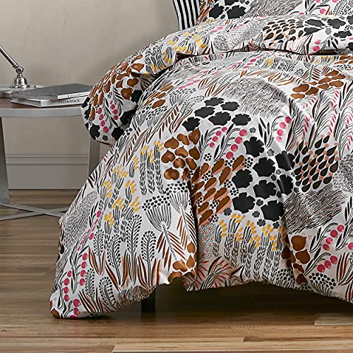 Marimekko - King Duvet Cover Set, Cotton Percale Bedding With Matching Shams, All Season Home Decor (Pieni Letto Multicolor, King) #TOP1