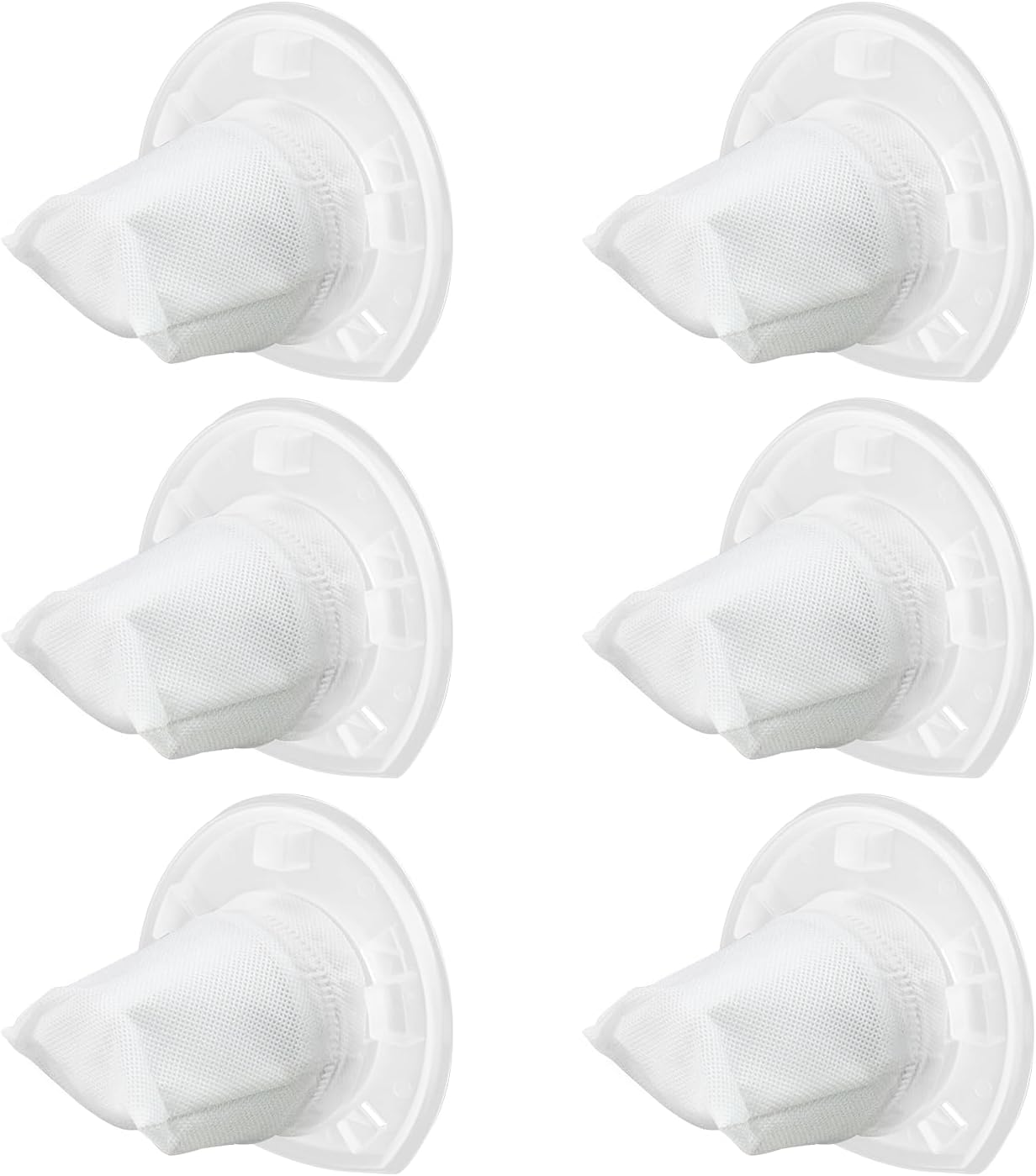 6 Pack Filter Replacement for Black and Decker Power Tools VF110 Dustbuster Cordless Hand Vacuum CHV1410L CHV9610 CHV1210 CHV1410 CHV1510 BDH2000L, 90558113-01
