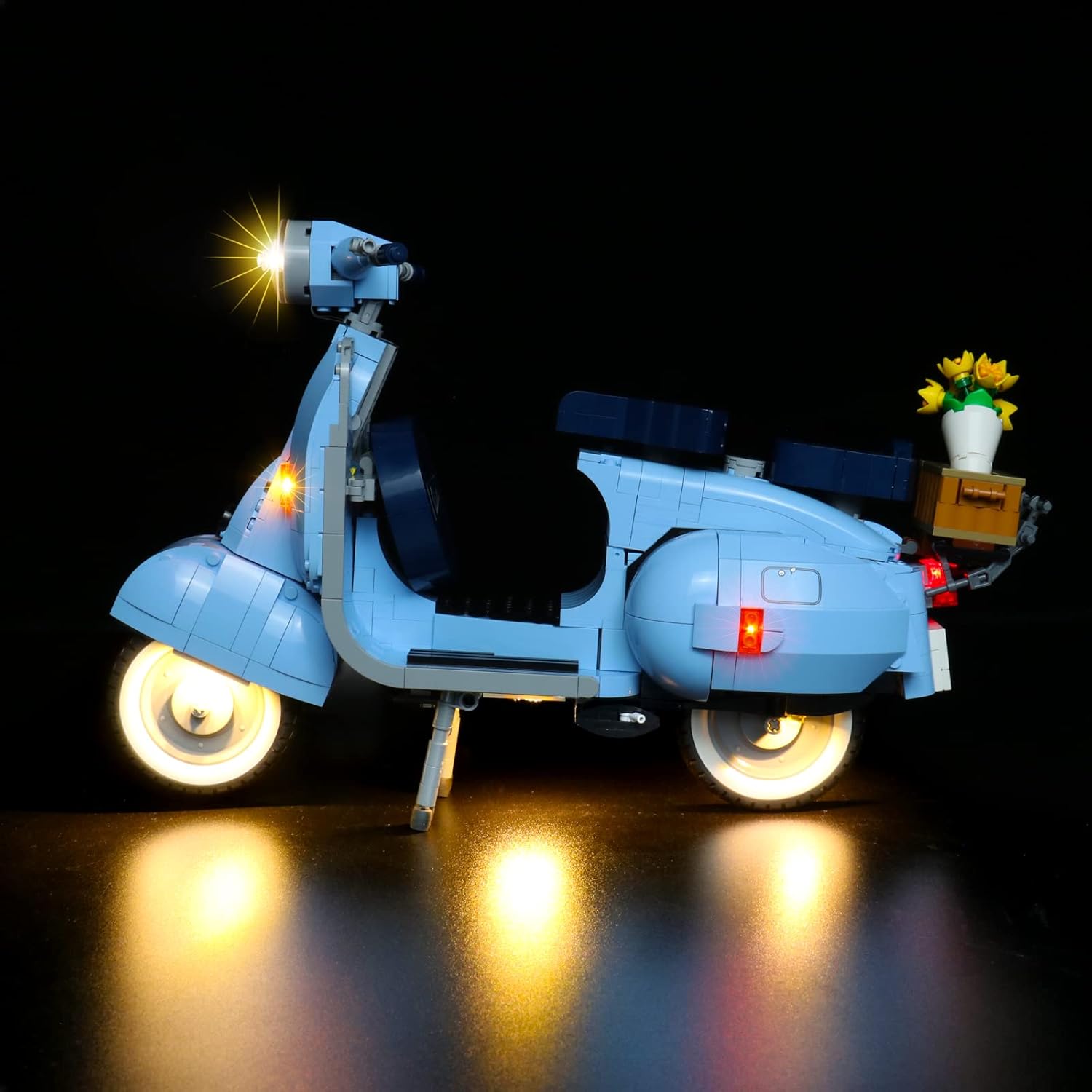 LED Lighting Compatible with Lego 10298 Vespa 125 Scooter -Just Light, Light Kit Compatible with Lego Scooter 10298 for Adults, NOT Included The Model Set