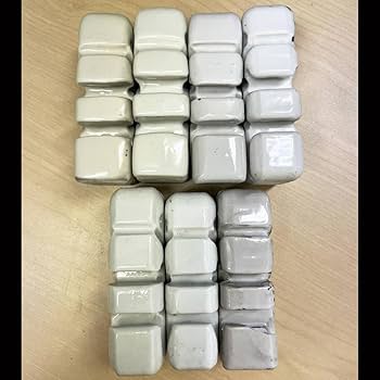 Amazon.co.jp: 昭和レトロ 碍子 7個セット 引き留め碍子 ガイシ