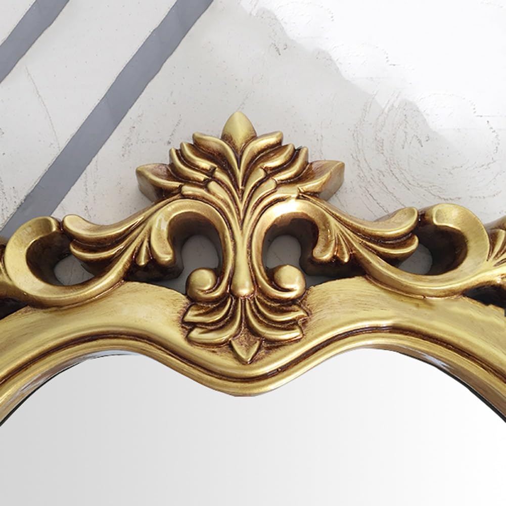 vintageミラー Bathroom Decorative Mirror, Vintage Wall Mirror Large