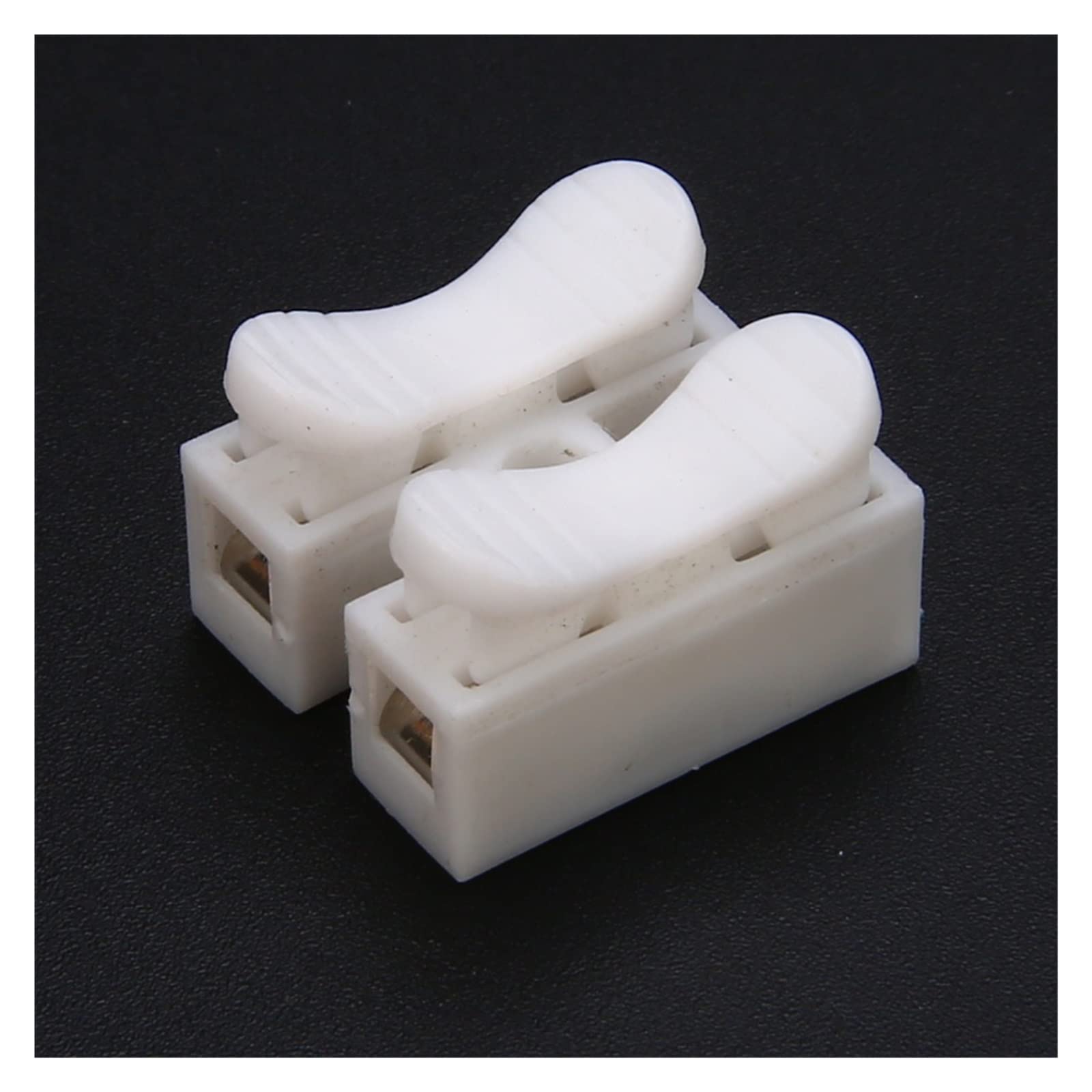 Artemisia 30pcs Nouveaux connecteurs de câbles d'épingles électriques 2 Ch2 Terminales de Fil de Verrouillage d'épissure Rapide Compatible avec la Bande L