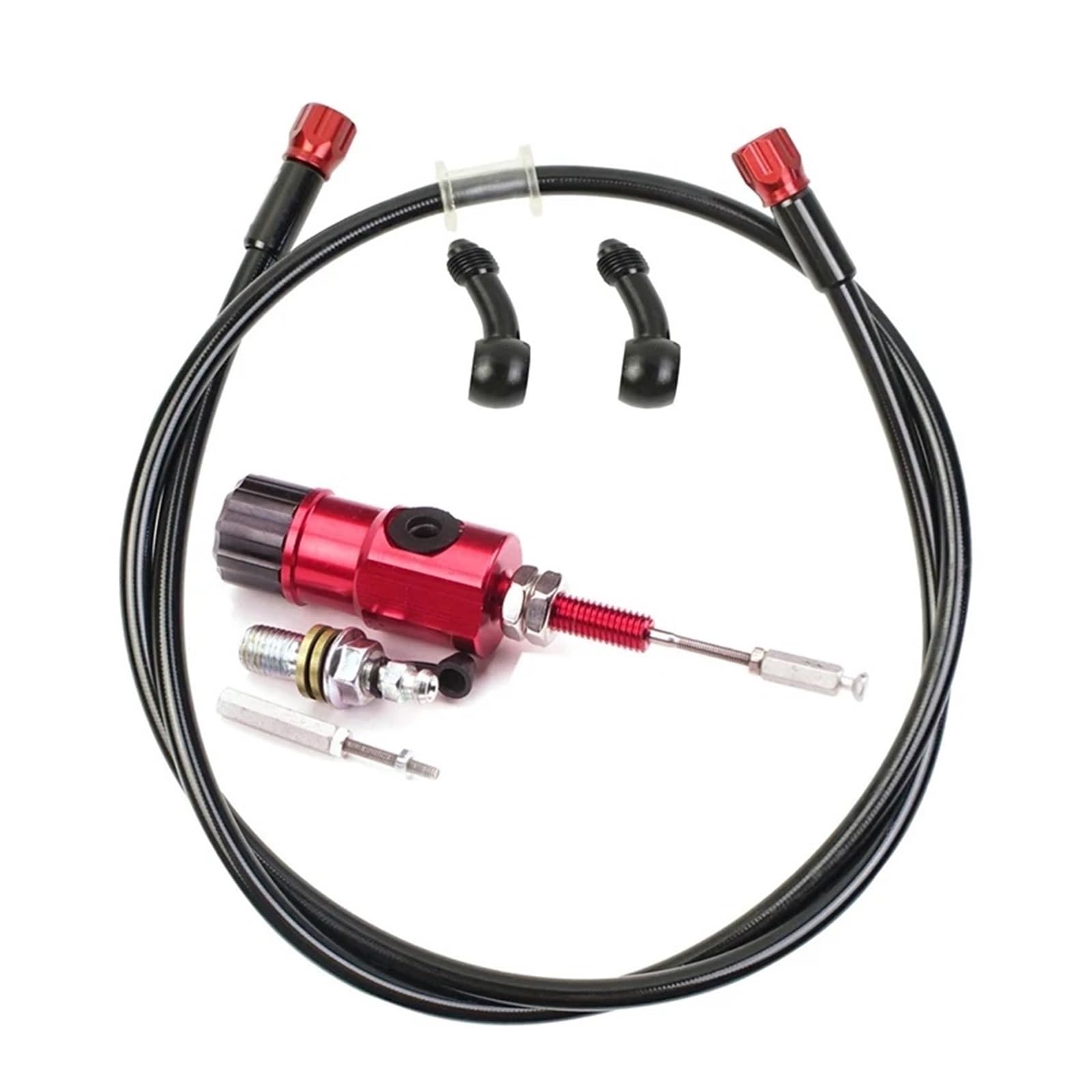 OAPNCBVY Universal Motorcycle Hydraulic Clutch Lever Brake Master Cylinder Pumpfit Fit for Street Pit Bike Motocross Moped Dirt Rear Brake Pump Forward Brake Pump
