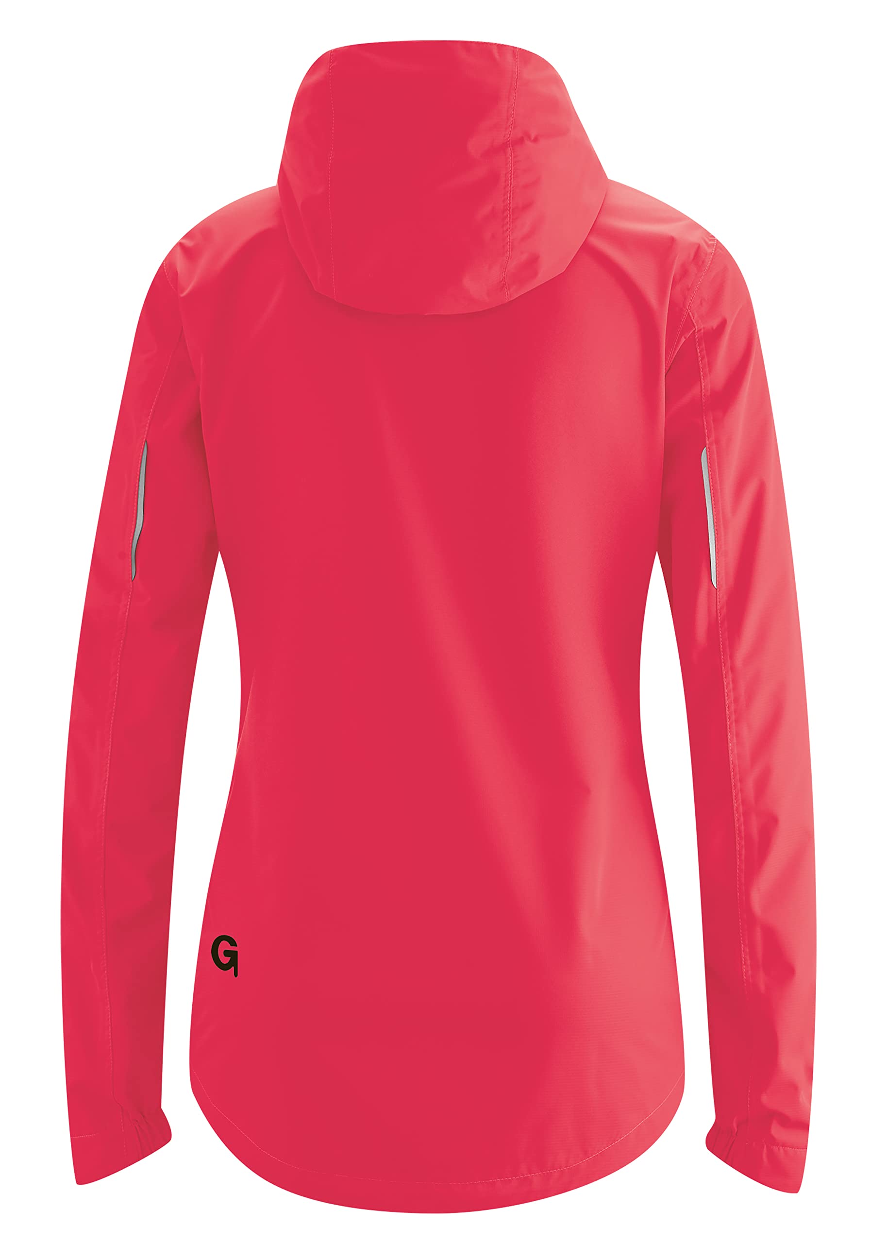 Gonso Sura Light, Damen Fahrradjacke, Wasserdichte Regenjacke, Wasserdicht bis 10.000 mm & winddicht, G-Tex, 2-Lagenlaminat & getapte Nähte, Weite Passform, PFC-frei