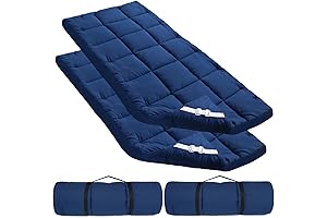 Quilted Cot Mattress Pad: Comfort for Camping and Beyond