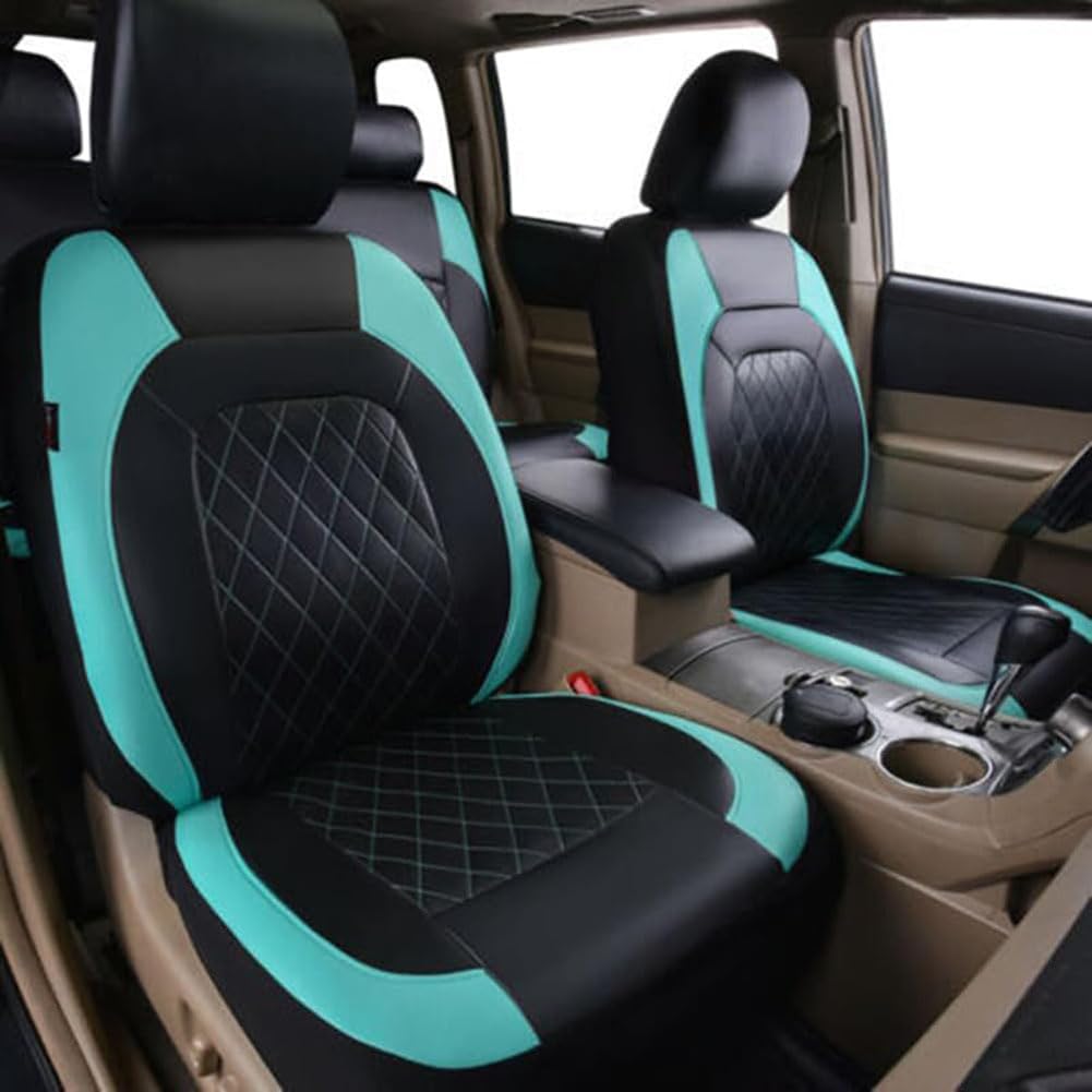 NURCIX Funda Asiento Coche,Compatible para Hon-da Odyssey, Delantero Trasero,A-Green