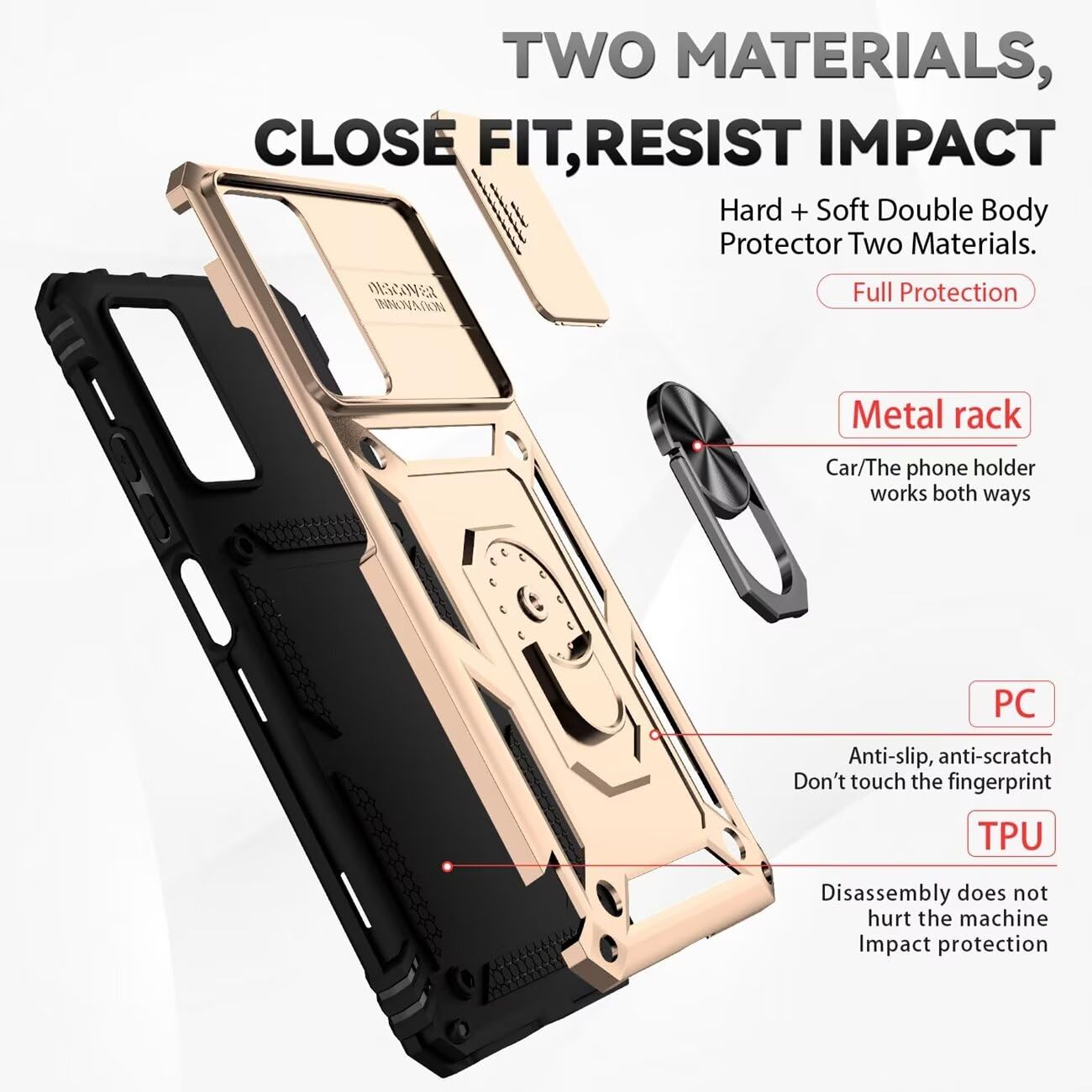 Redmi Note 11 Pro 5g Funda Funda Protectora 360° Para Xiaomi Redmi Note 11 ( Pro) - Incluye Cristal Templado 2.5D, Anti-Golpes Y Delgada Funda Redmi Note 12 Pro 4g