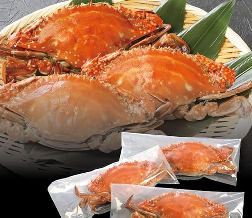 [愛知県三河産]ボイル天然ワタリガニ大 3杯